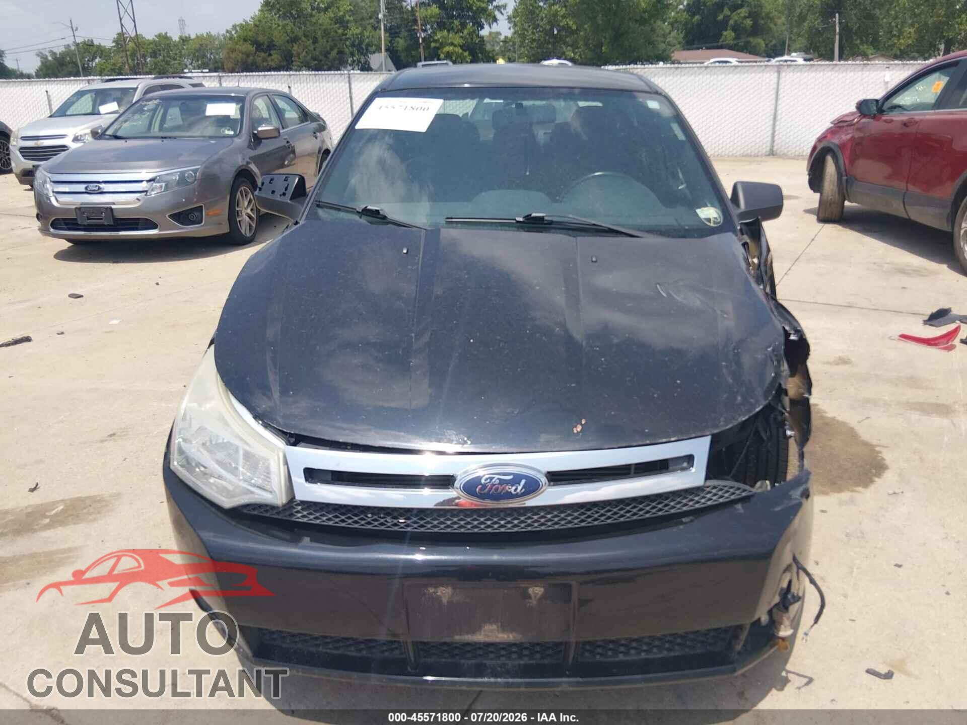 FORD FOCUS 2009 - 1FAHP35N09W209503