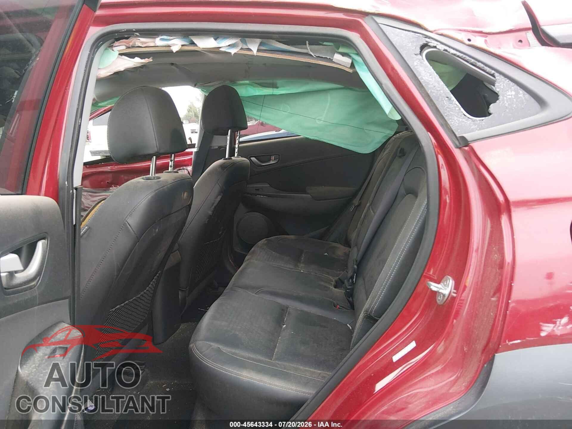 HYUNDAI KONA 2018 - KM8K5CA54JU167151