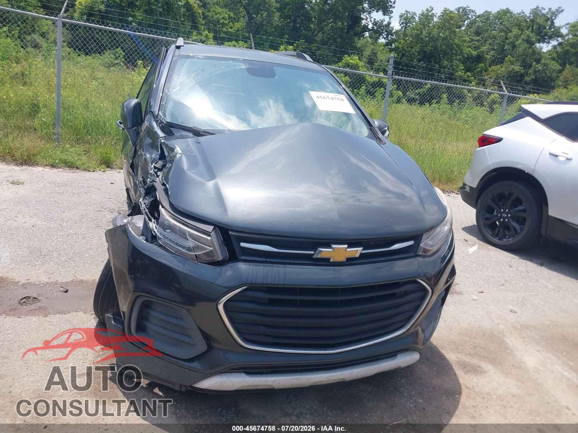 CHEVROLET TRAX 2017 - KL7CJLSB2HB089335