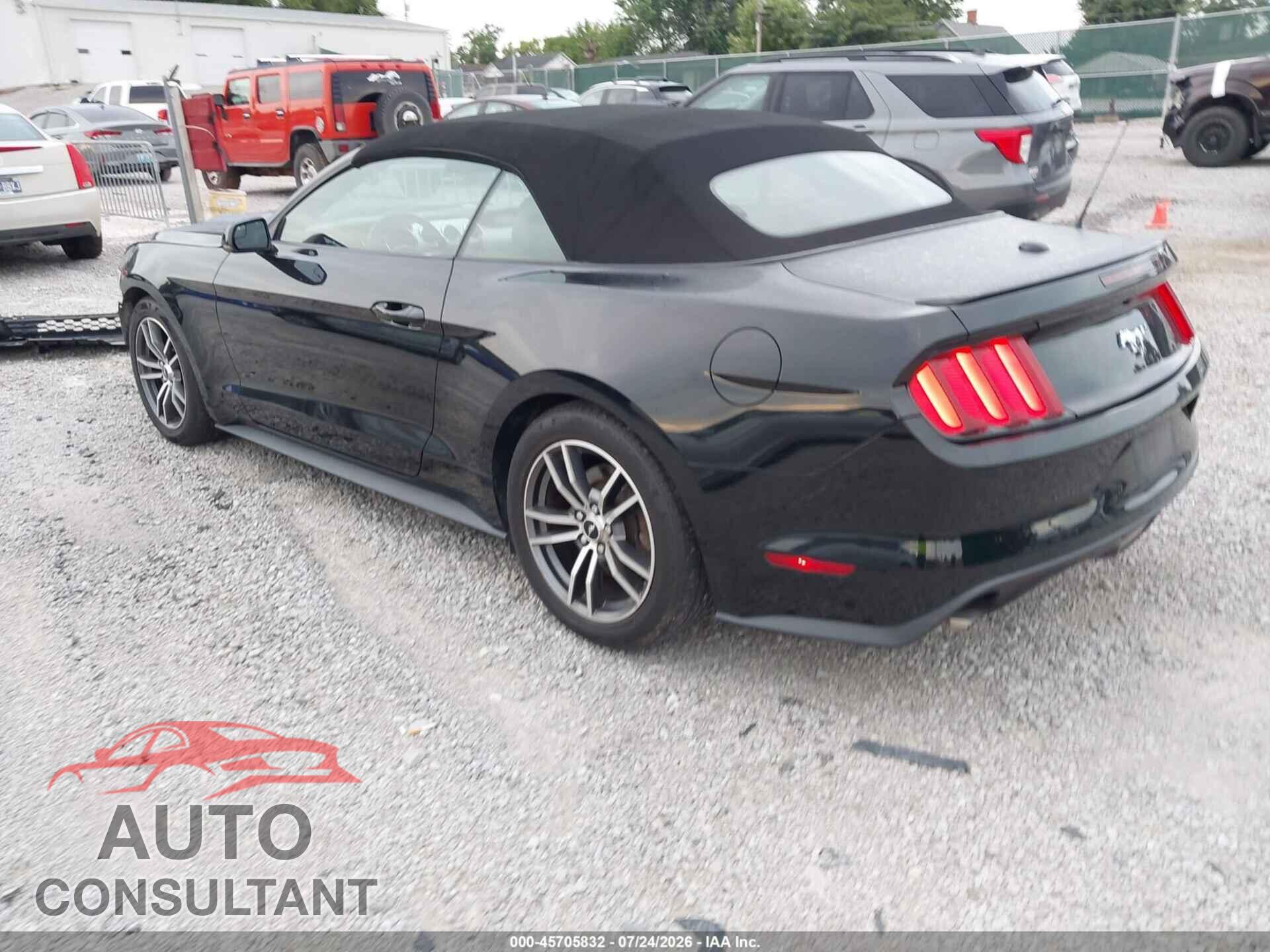 FORD MUSTANG 2017 - 1FATP8UH6H5307538