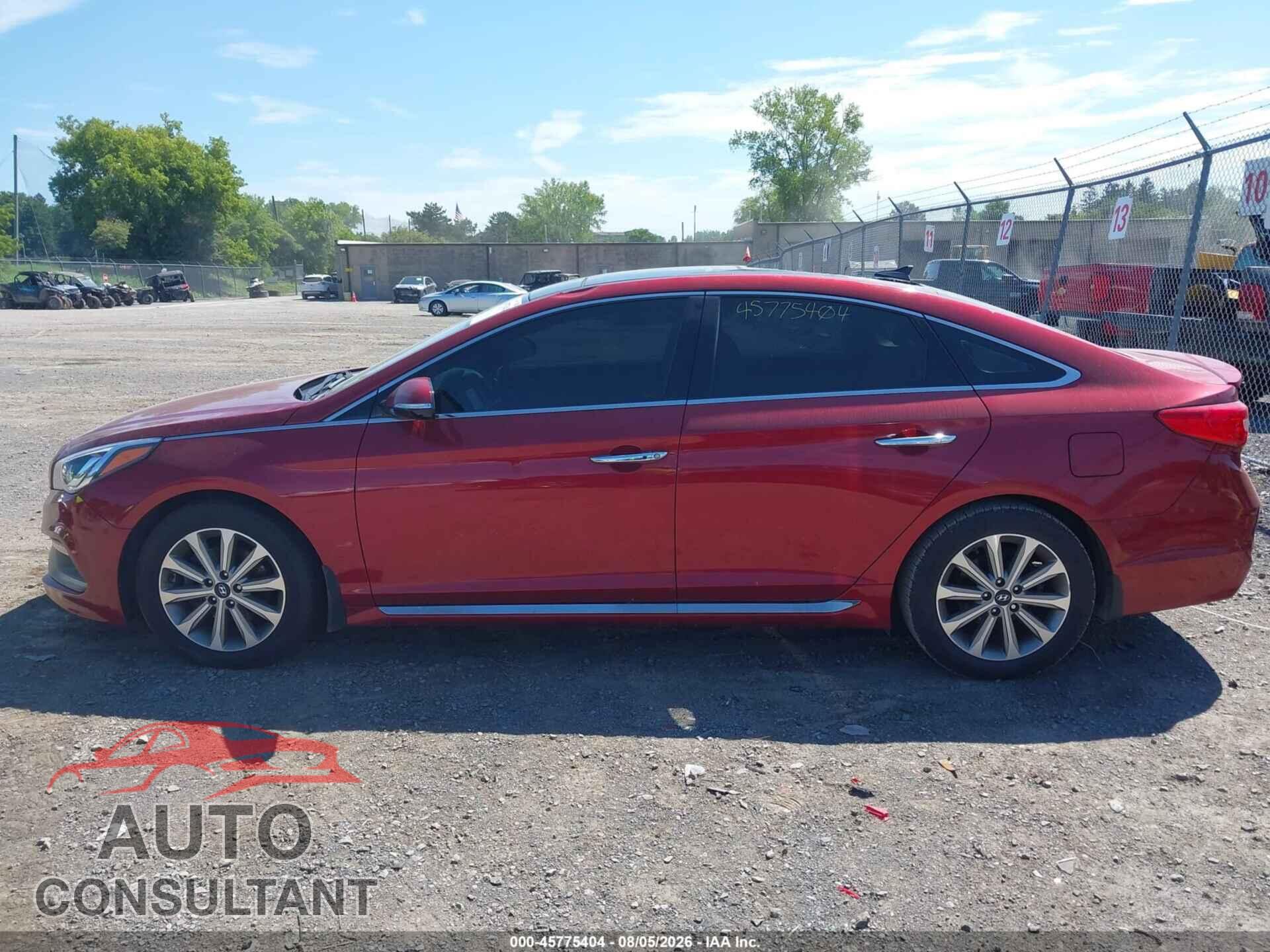 HYUNDAI SONATA 2016 - 5NPE34AFXGH381814