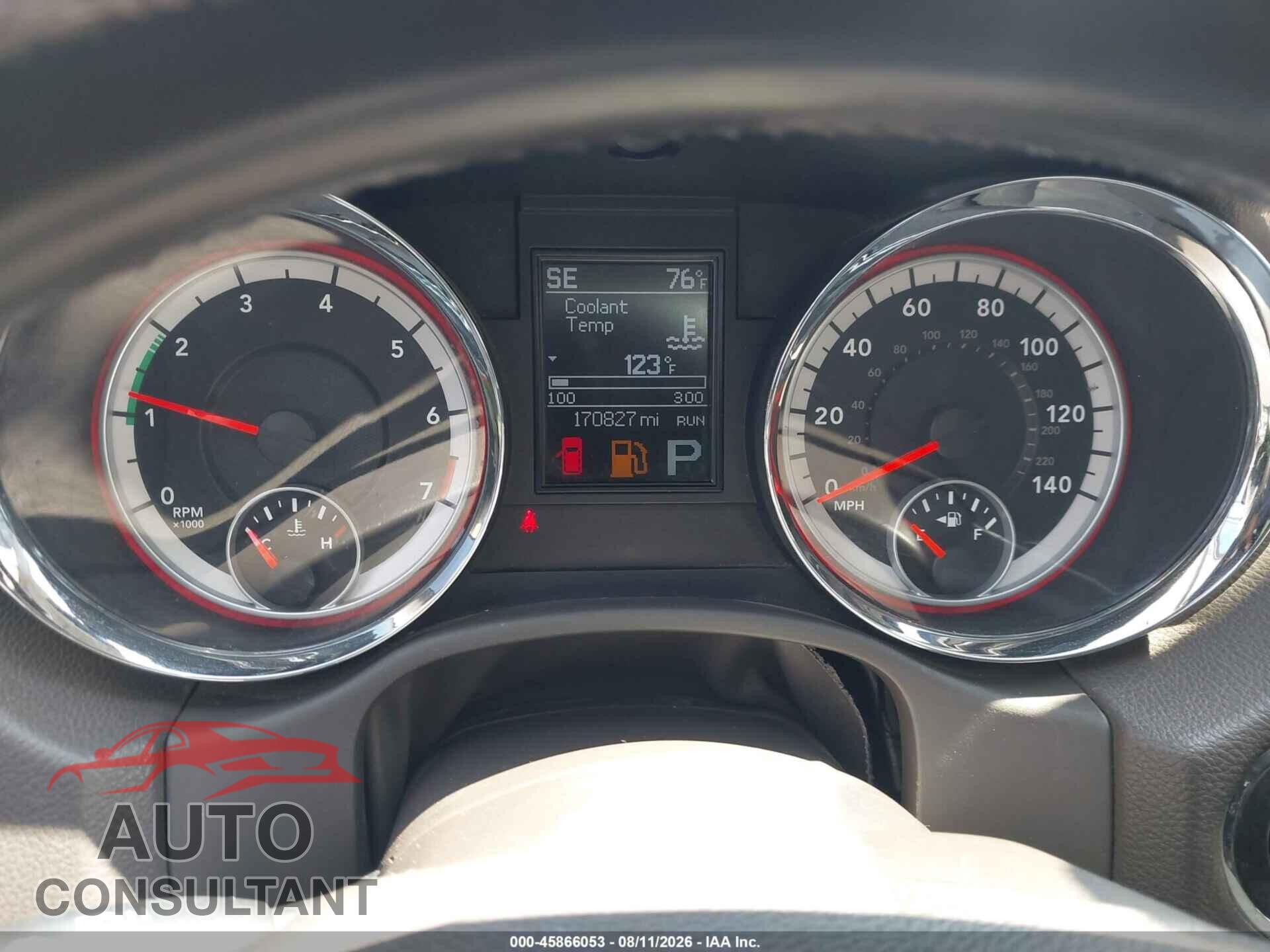 DODGE DURANGO 2011 - 1D4RE4GG2BC742360