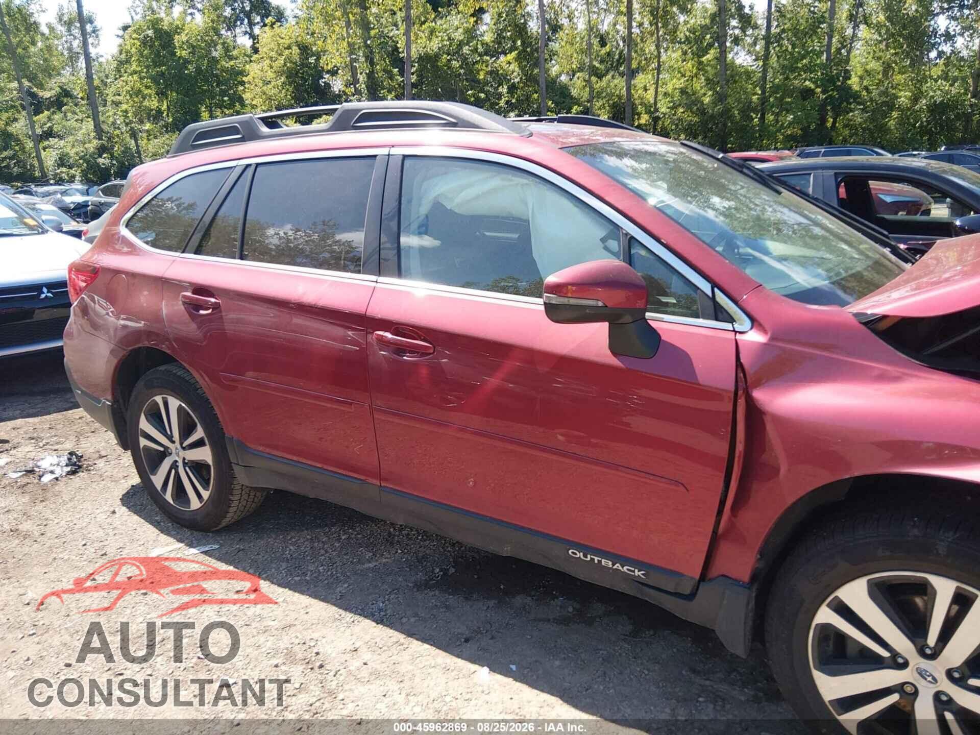 SUBARU OUTBACK 2019 - 4S4BSENC1K3362080