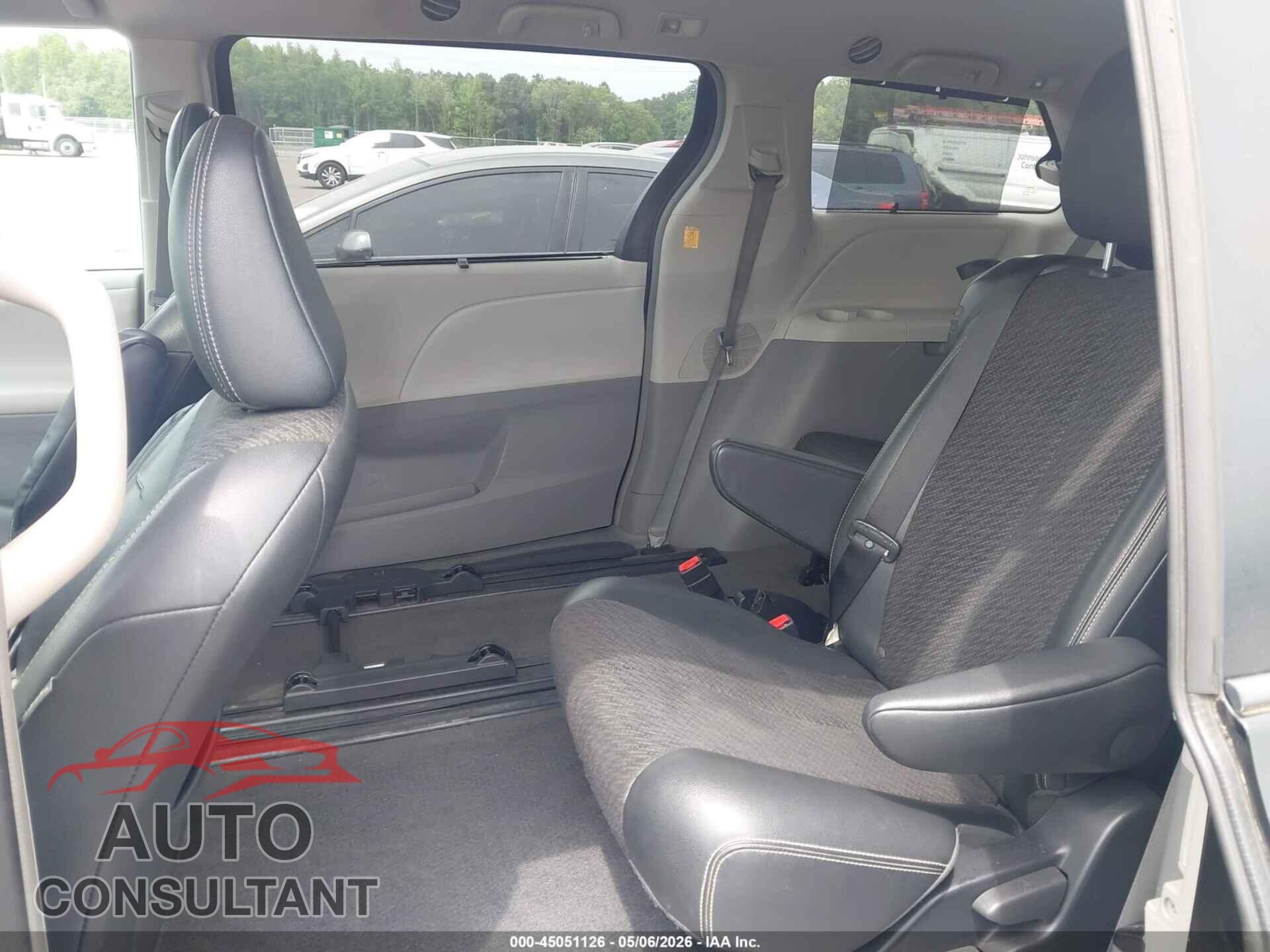 TOYOTA SIENNA 2012 - 5TDXK3DC9CS279089