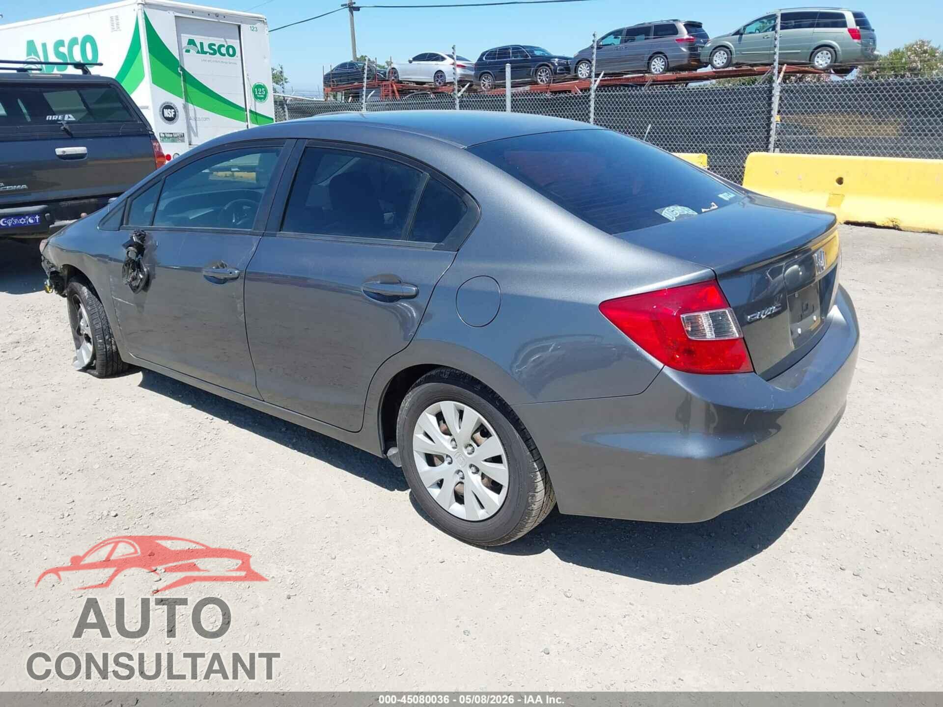 HONDA CIVIC 2012 - 2HGFB2F51CH314891