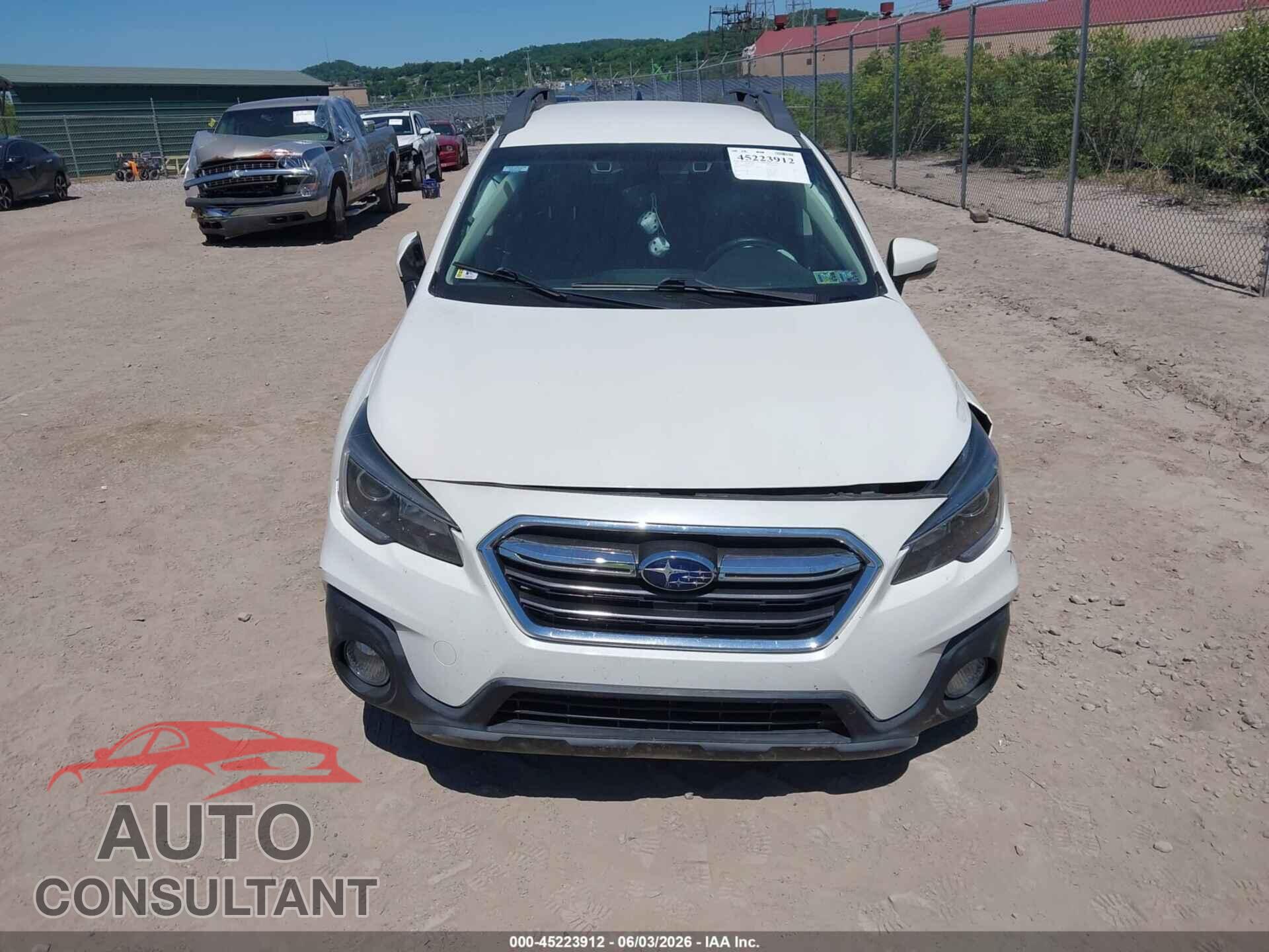 SUBARU OUTBACK 2019 - 4S4BSAFC9K3356115