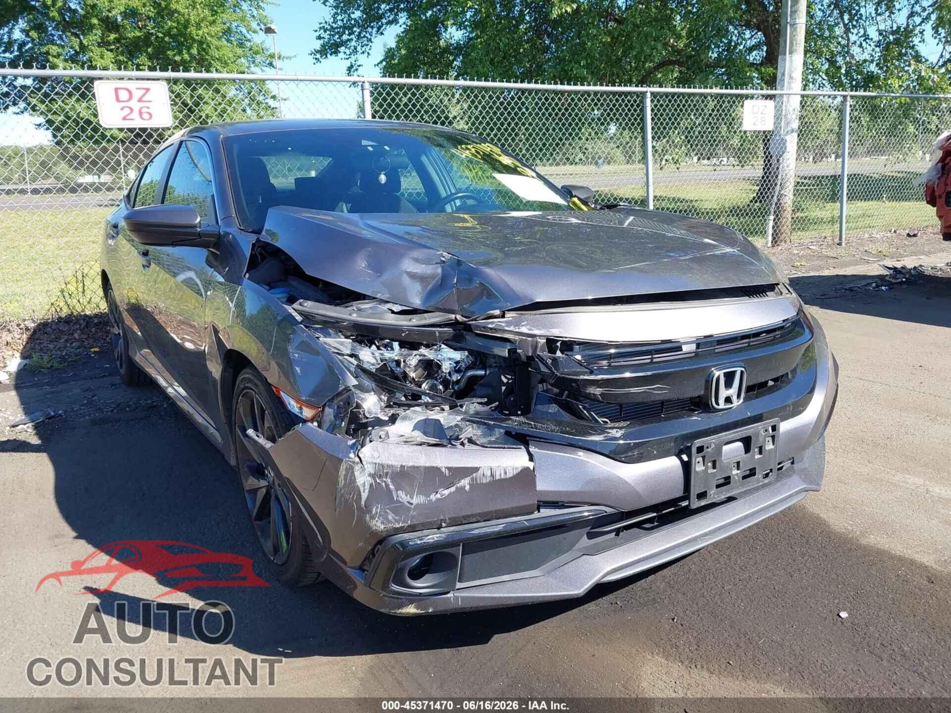 HONDA CIVIC 2019 - 2HGFC2F87KH565596