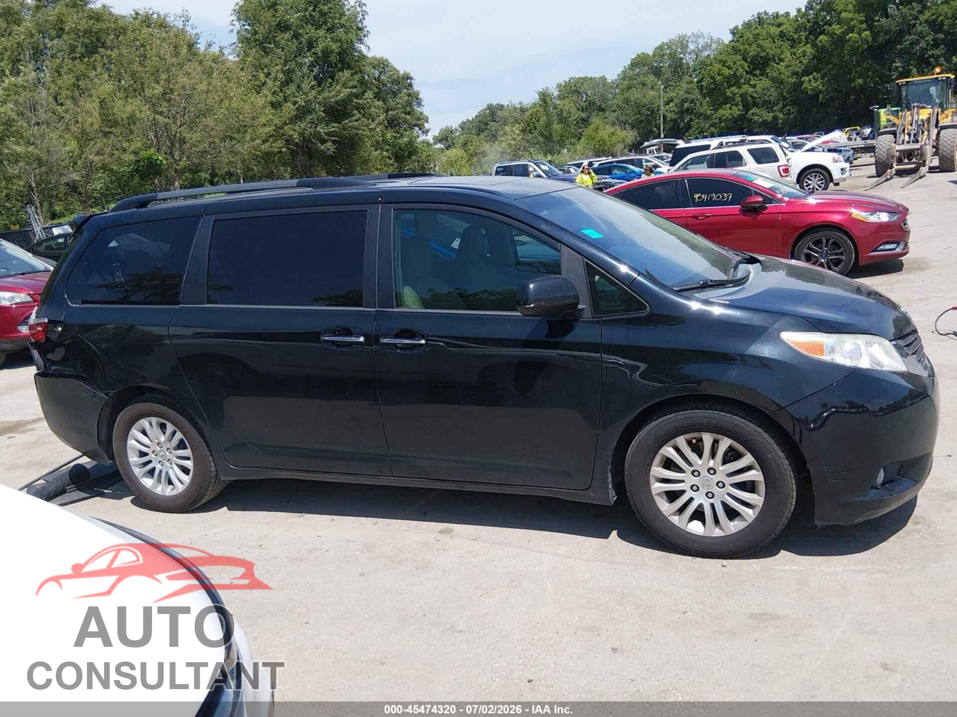 TOYOTA SIENNA 2015 - 5TDYK3DC3FS538264