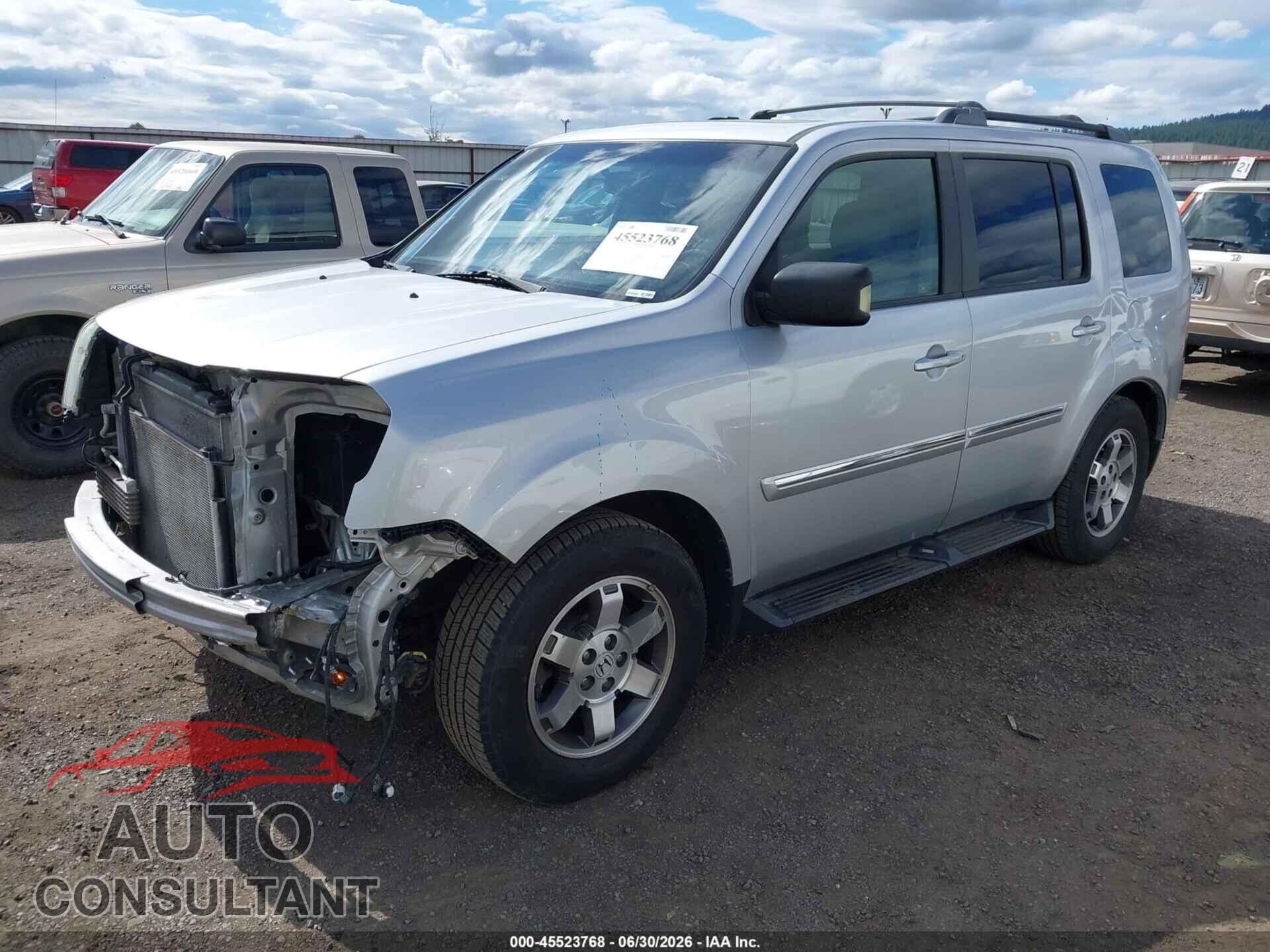 HONDA PILOT 2009 - 5FNYF48959B003969
