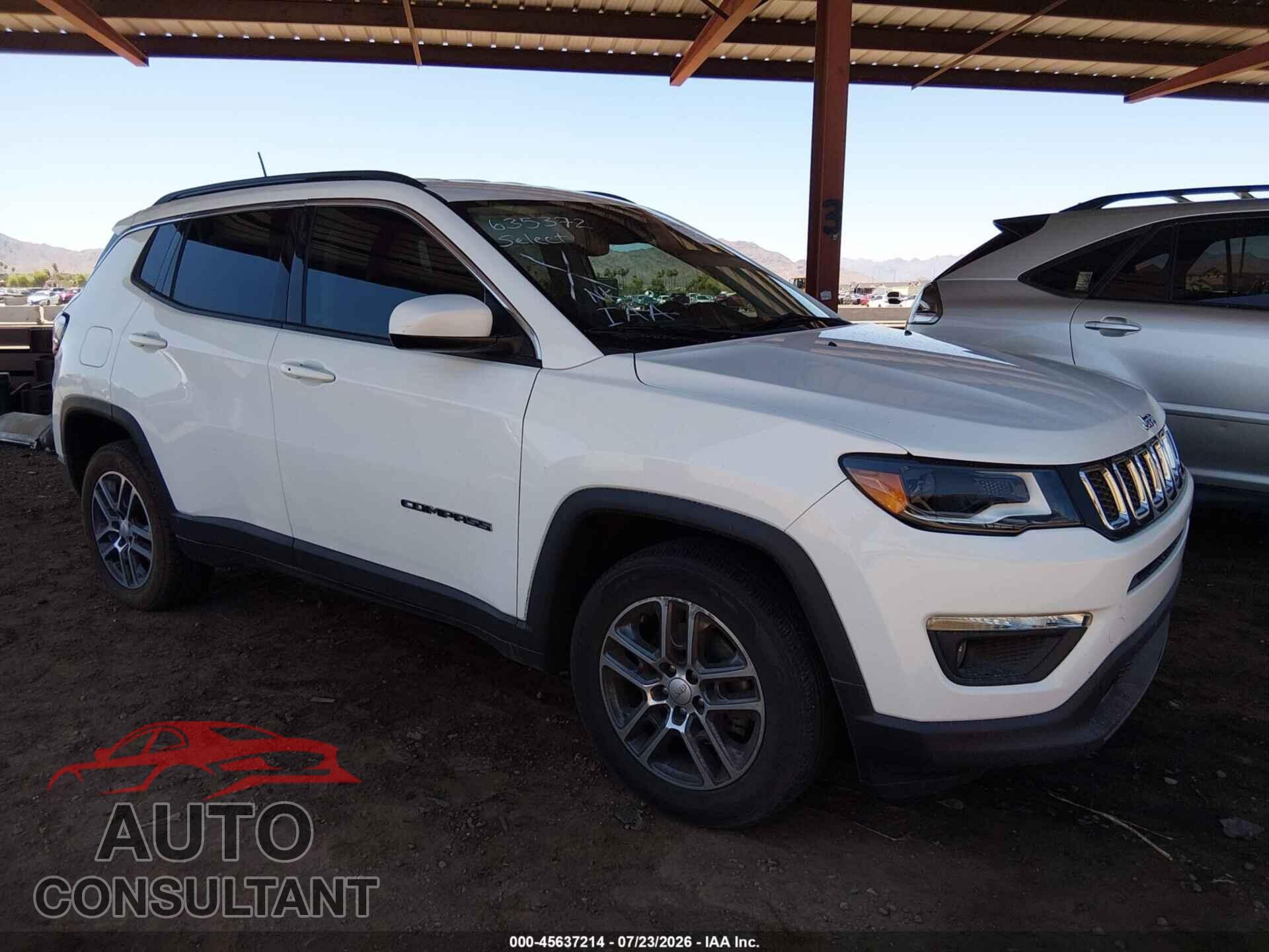 JEEP COMPASS 2017 - 3C4NJDBB0HT635372