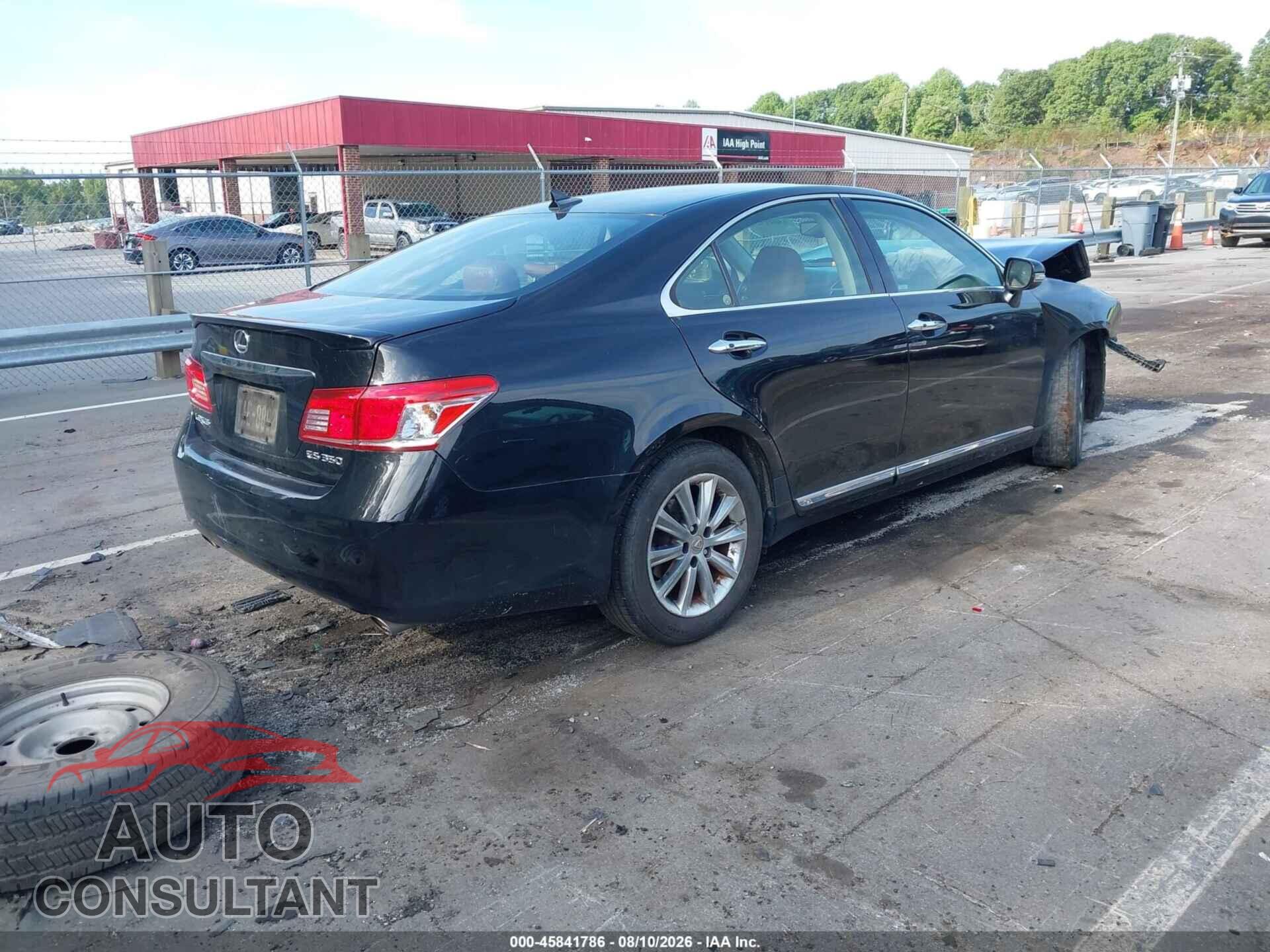 LEXUS ES 350 2012 - JTHBK1EGXC2482787