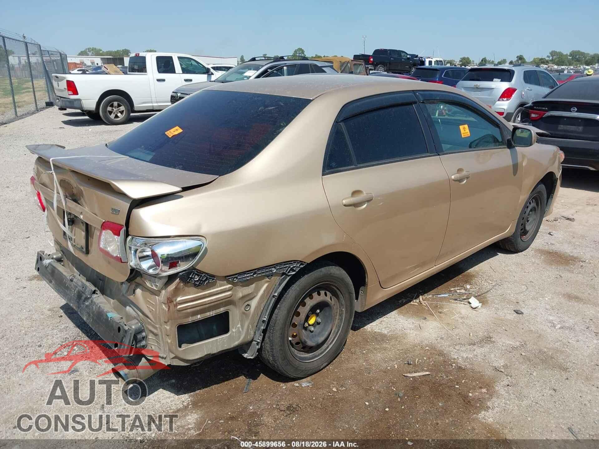 TOYOTA COROLLA 2011 - 2T1BU4EE6BC547842