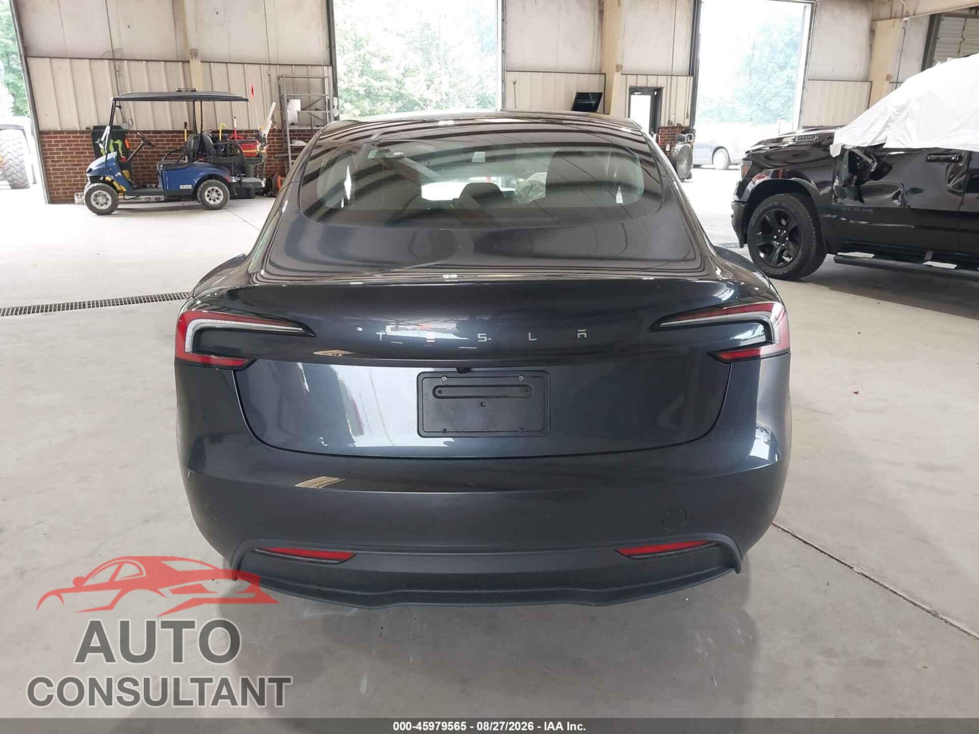 TESLA MODEL 3 2025 - 5YJ3E1EA9SF027837