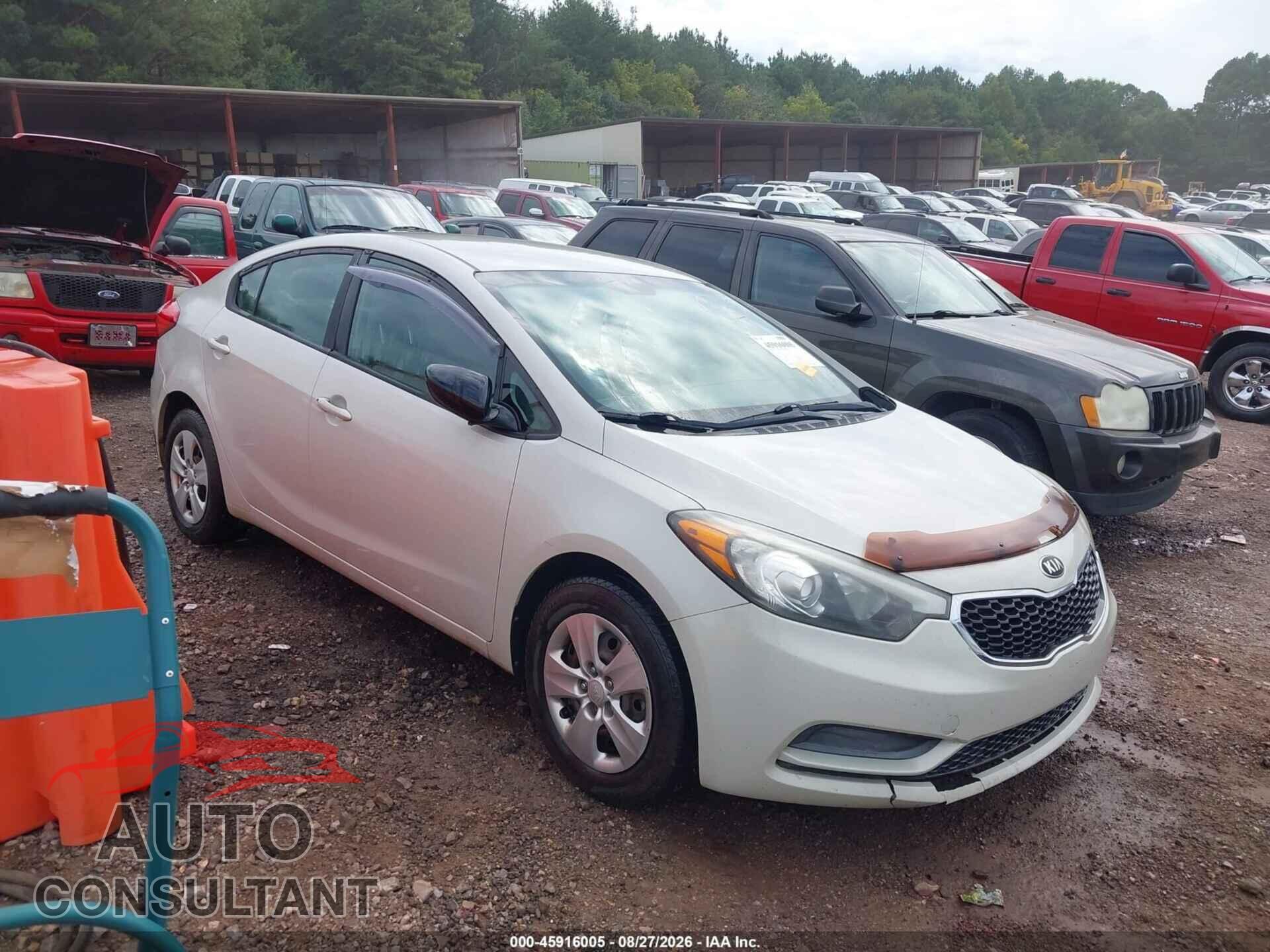 KIA FORTE 2014 - KNAFK4A66E5238358