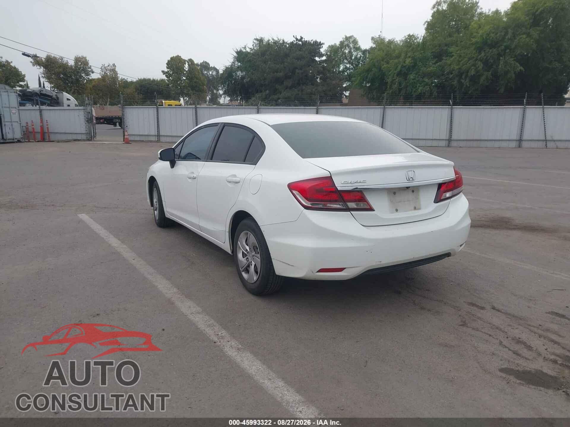 HONDA CIVIC 2014 - 19XFB2F57EE216414