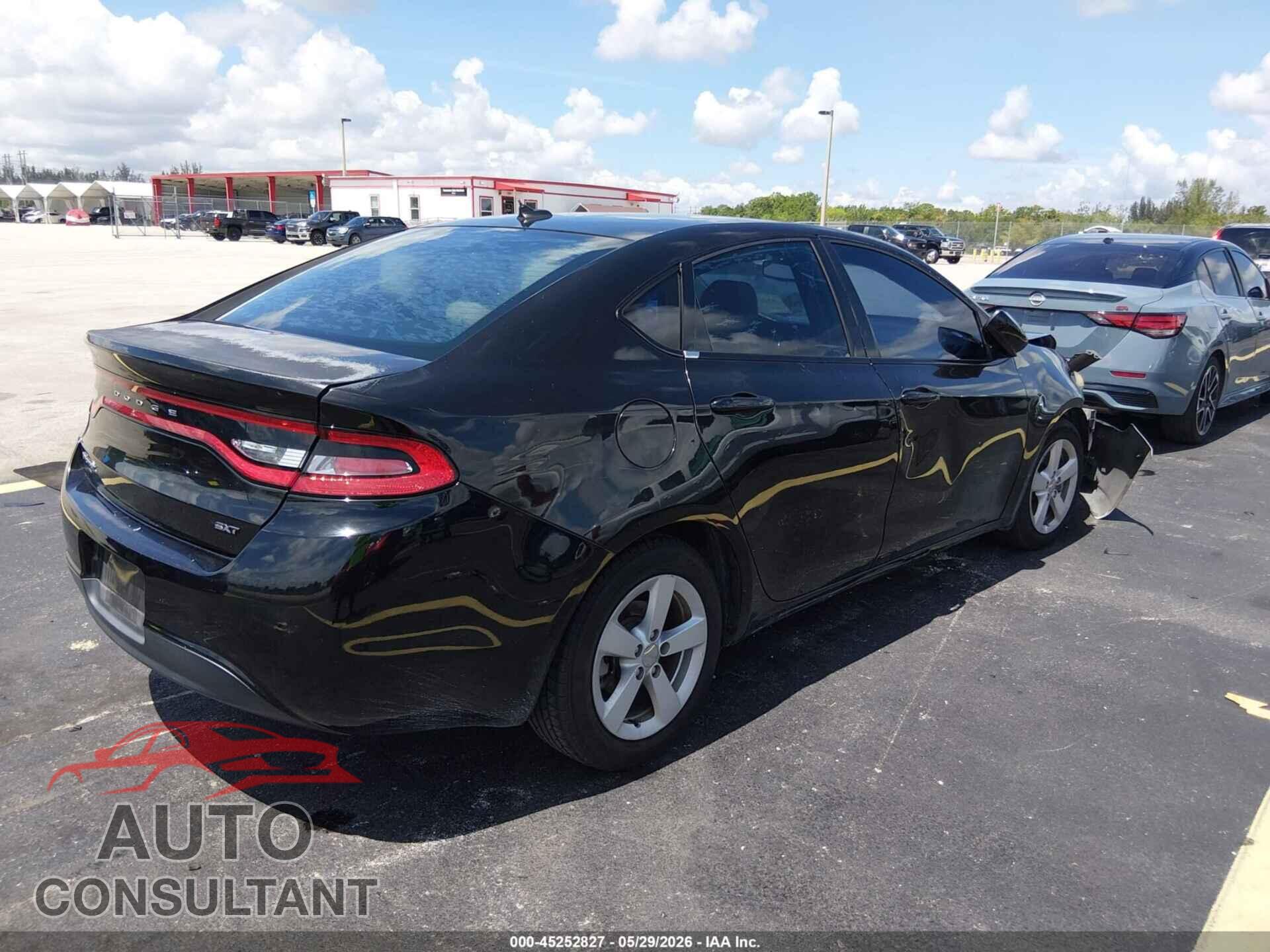 DODGE DART 2015 - 1C3CDFBB2FD211788