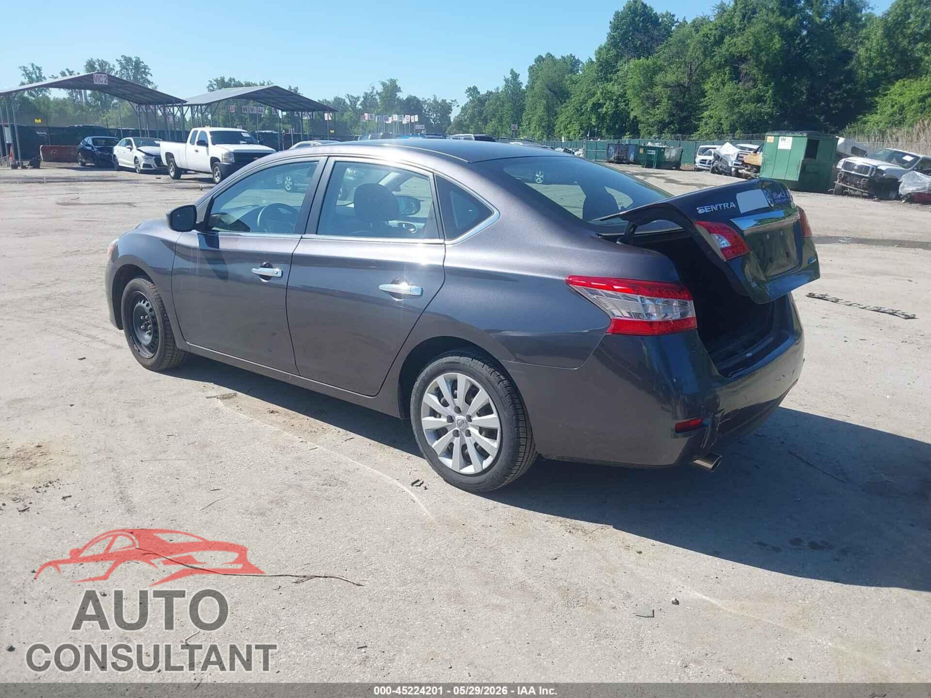 NISSAN SENTRA 2014 - 3N1AB7AP1EL668308