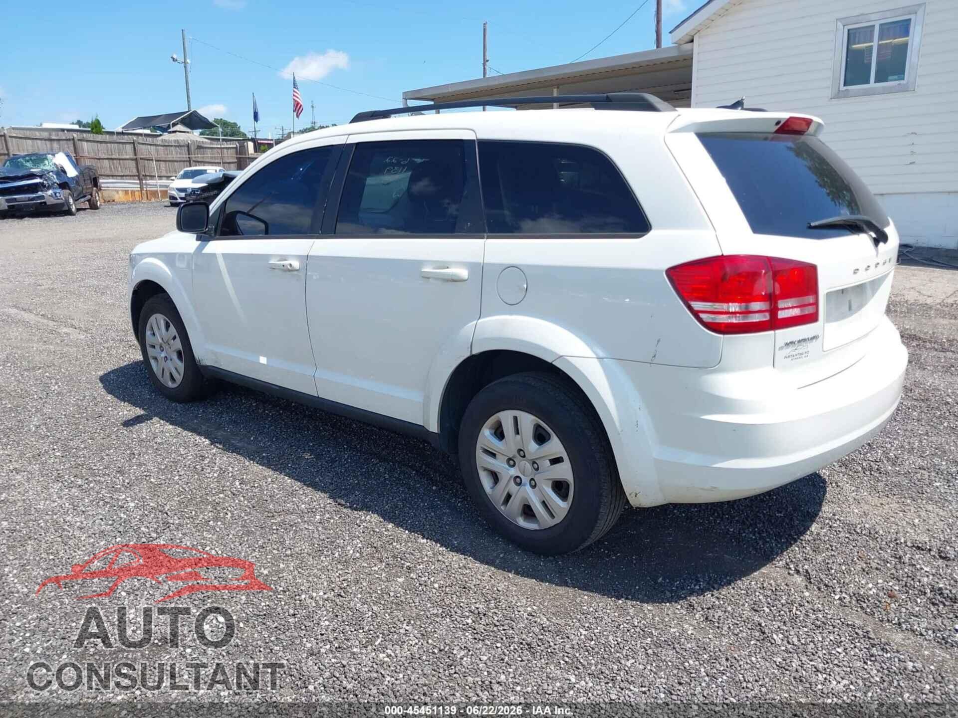 DODGE JOURNEY 2017 - 3C4PDCAB9HT538277