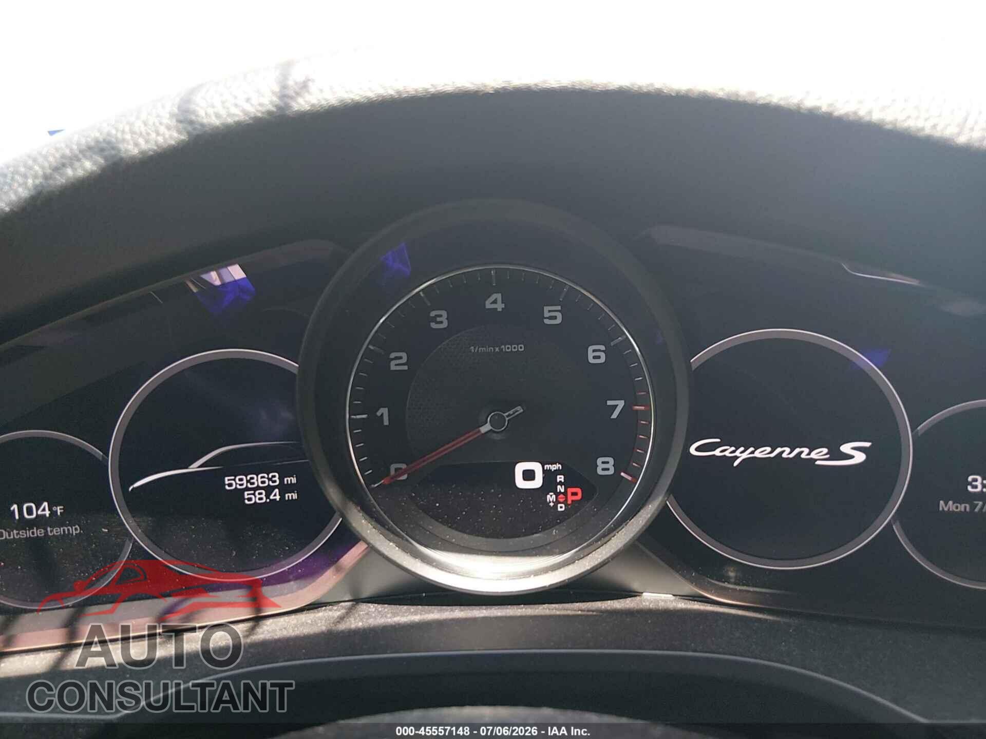 PORSCHE CAYENNE 2019 - WP1AB2AY1KDA65268