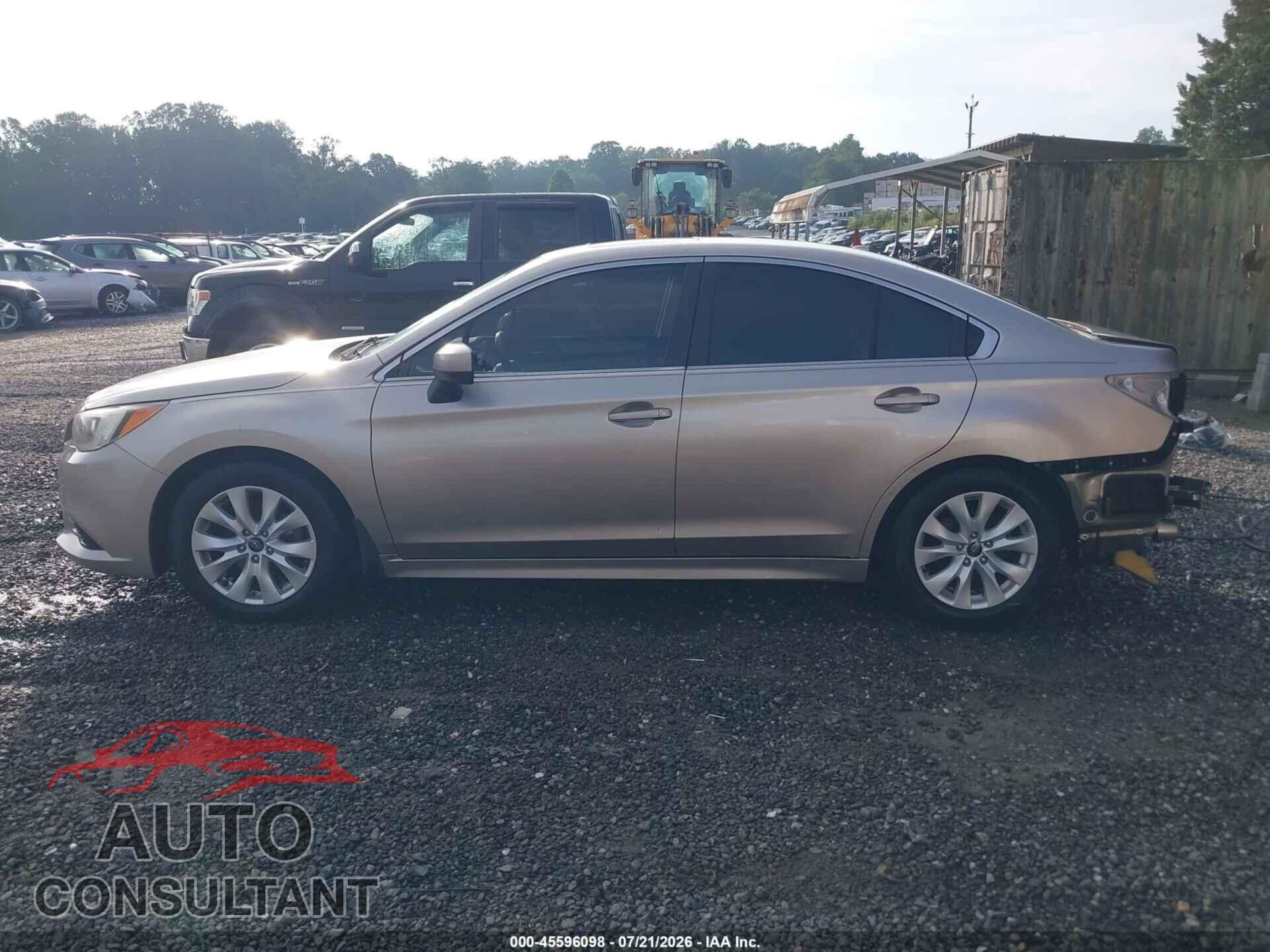SUBARU LEGACY 2015 - 4S3BNBD63F3040066