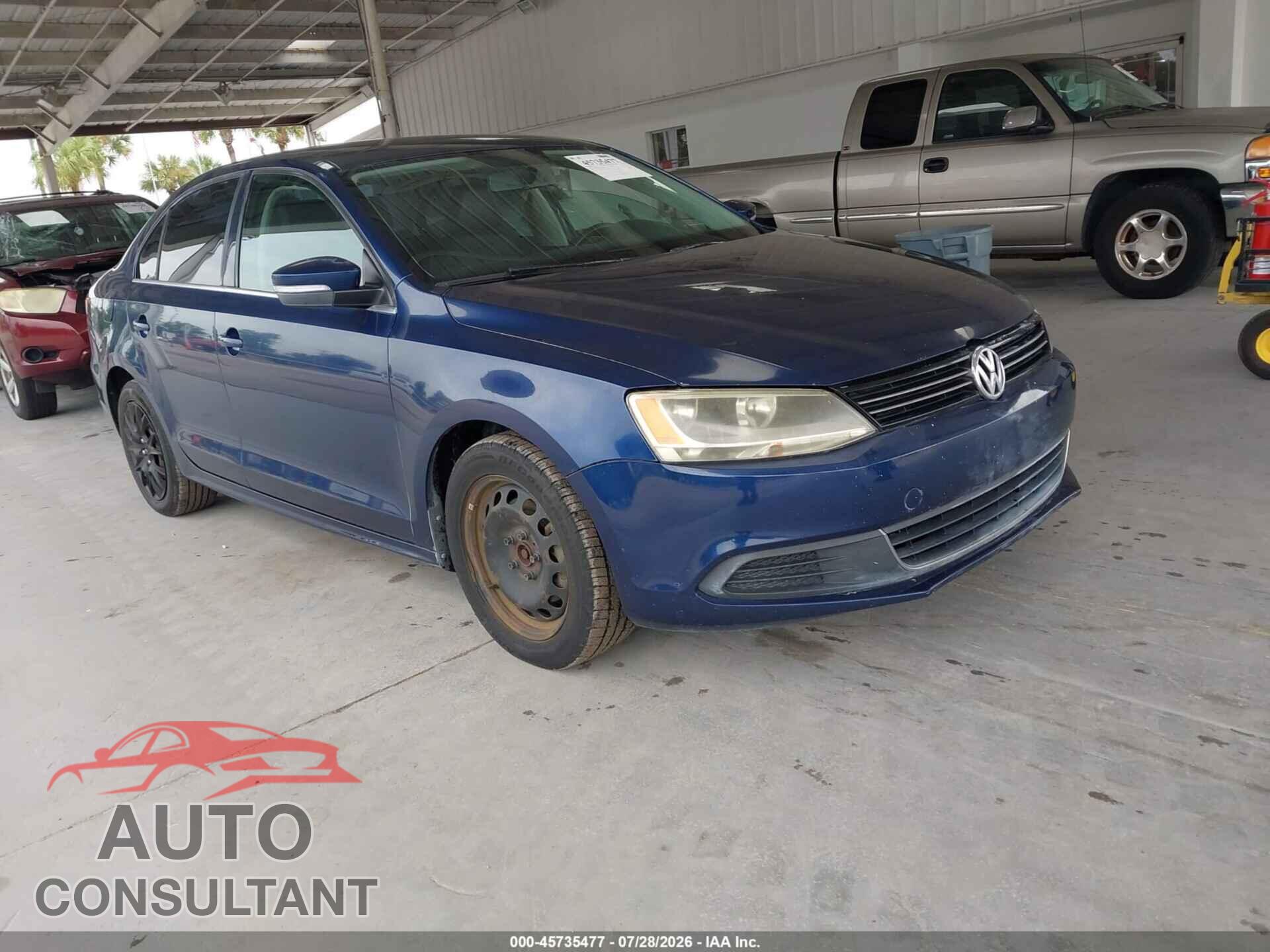 VOLKSWAGEN JETTA 2013 - 3VWDX7AJ3DM221489