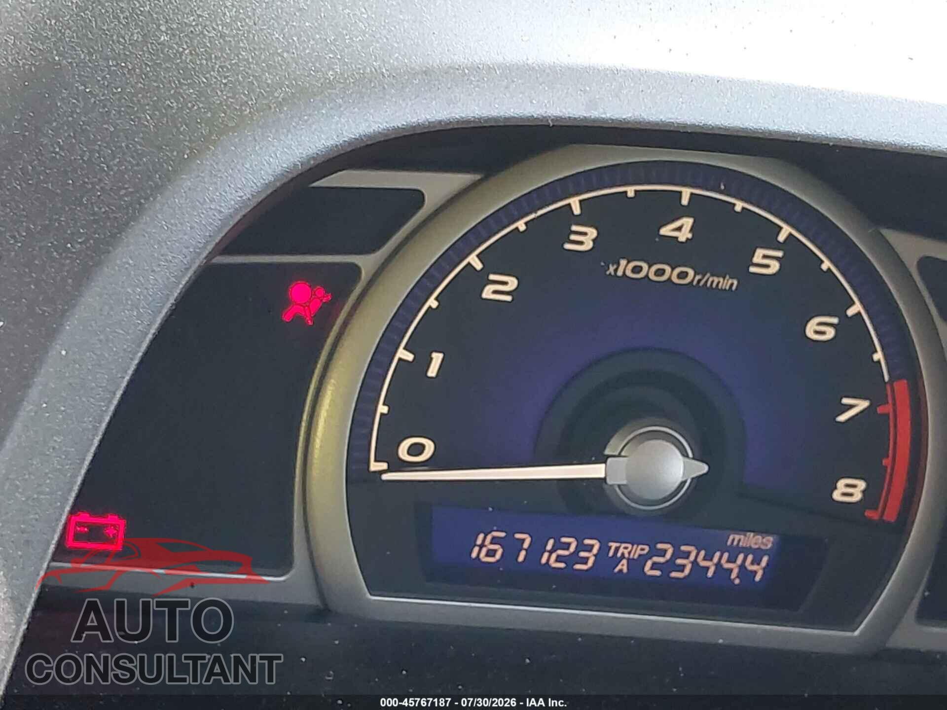 HONDA CIVIC 2010 - 19XFA1F84AE040648