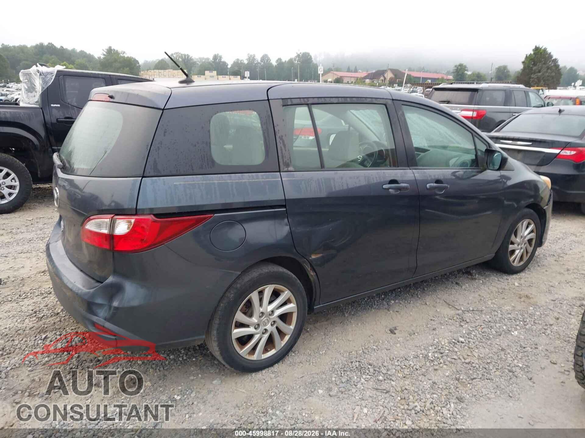 MAZDA MAZDA5 2012 - JM1CW2BL4C0109483