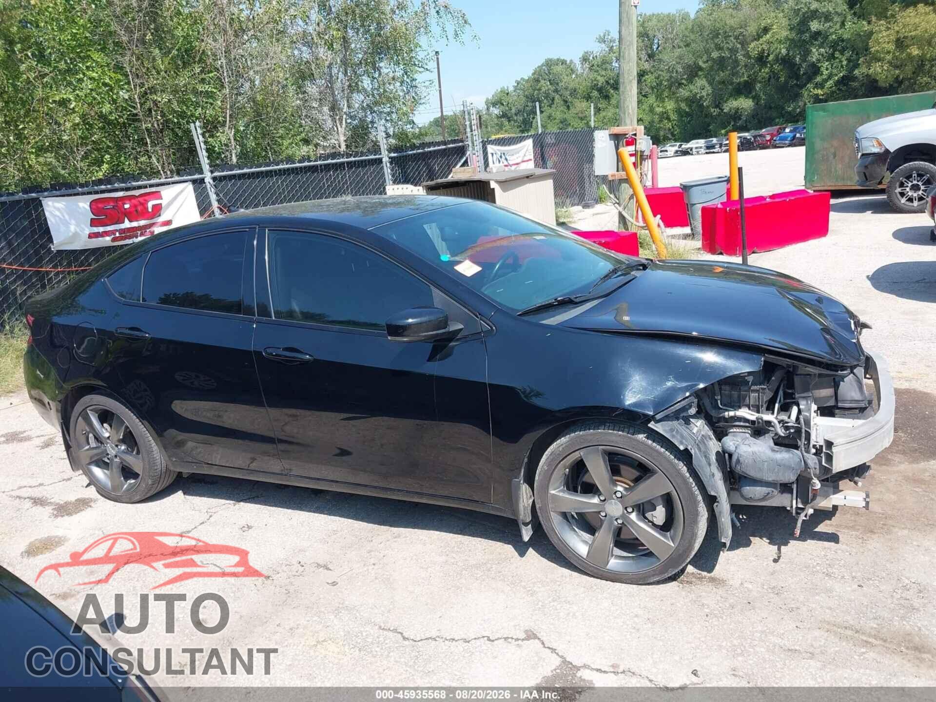 DODGE DART 2014 - 1C3CDFEB4ED768003