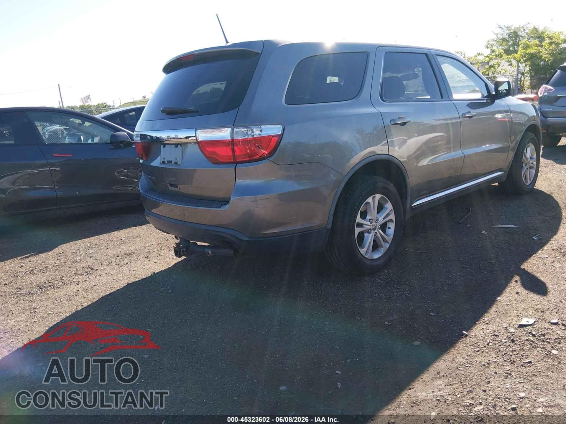 DODGE DURANGO 2012 - 1C4RDHAG8CC204876