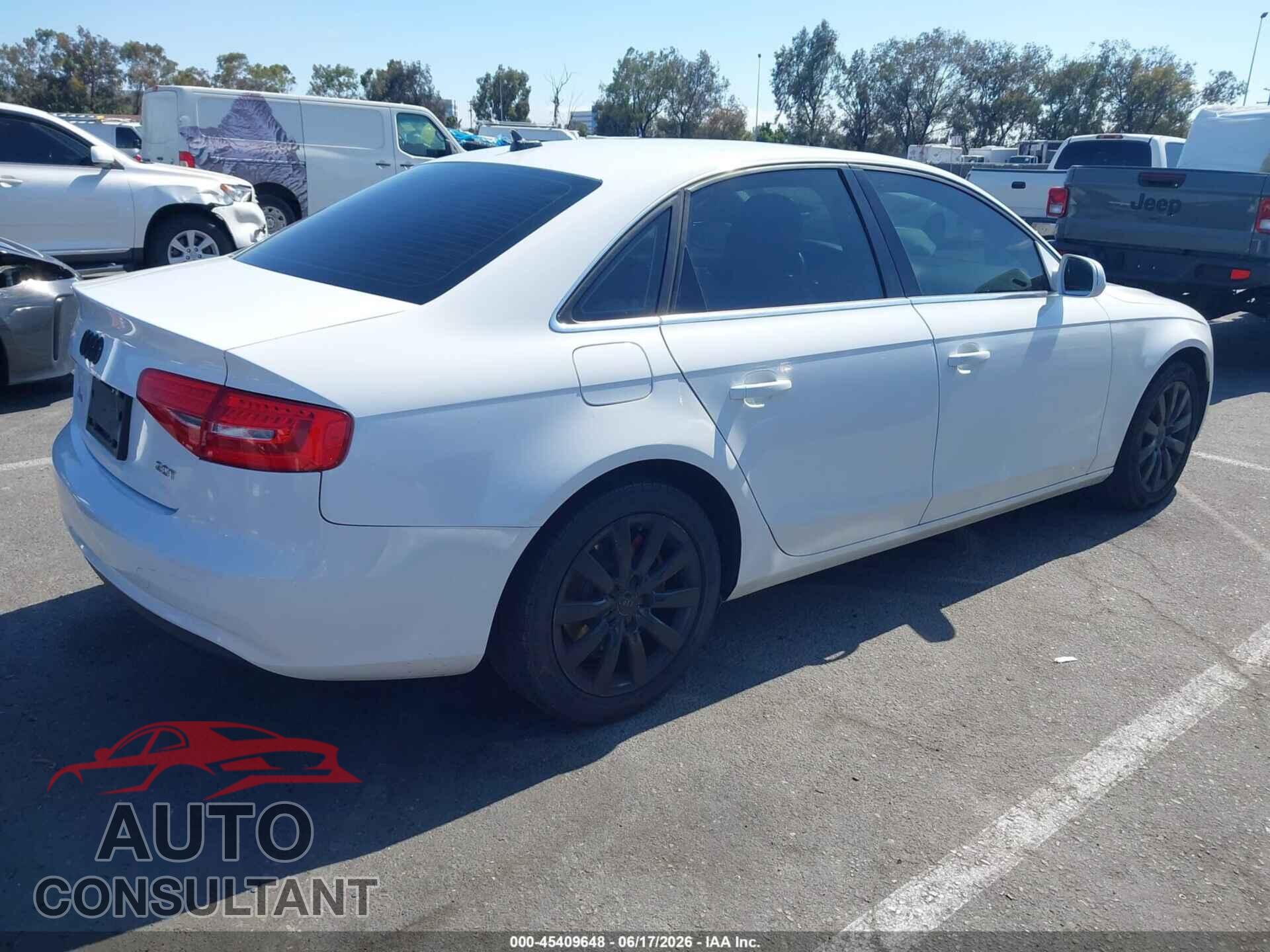 AUDI A4 2013 - WAUAFAFL0DN035508