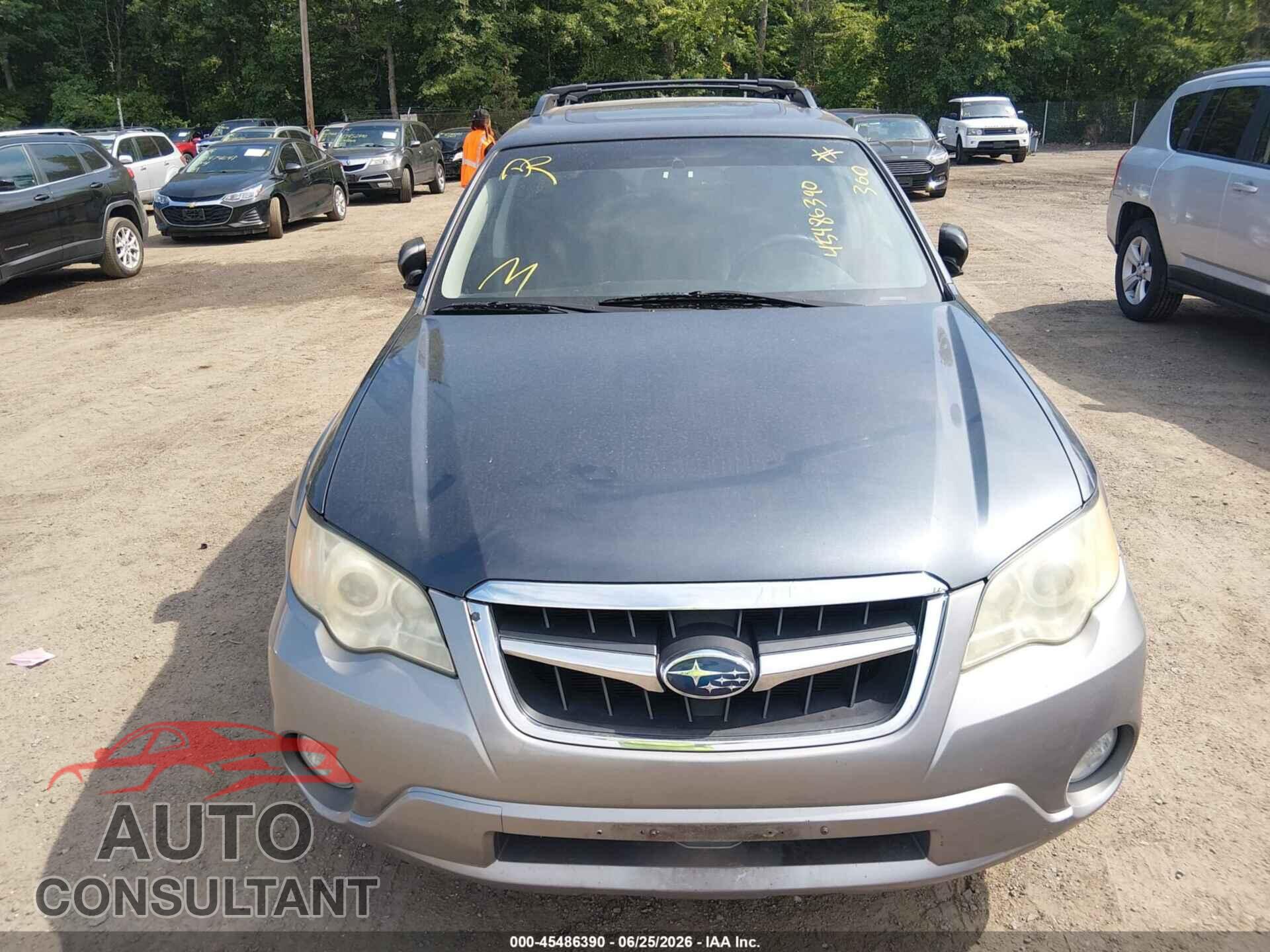 SUBARU OUTBACK 2009 - 4S4BP66C797319856