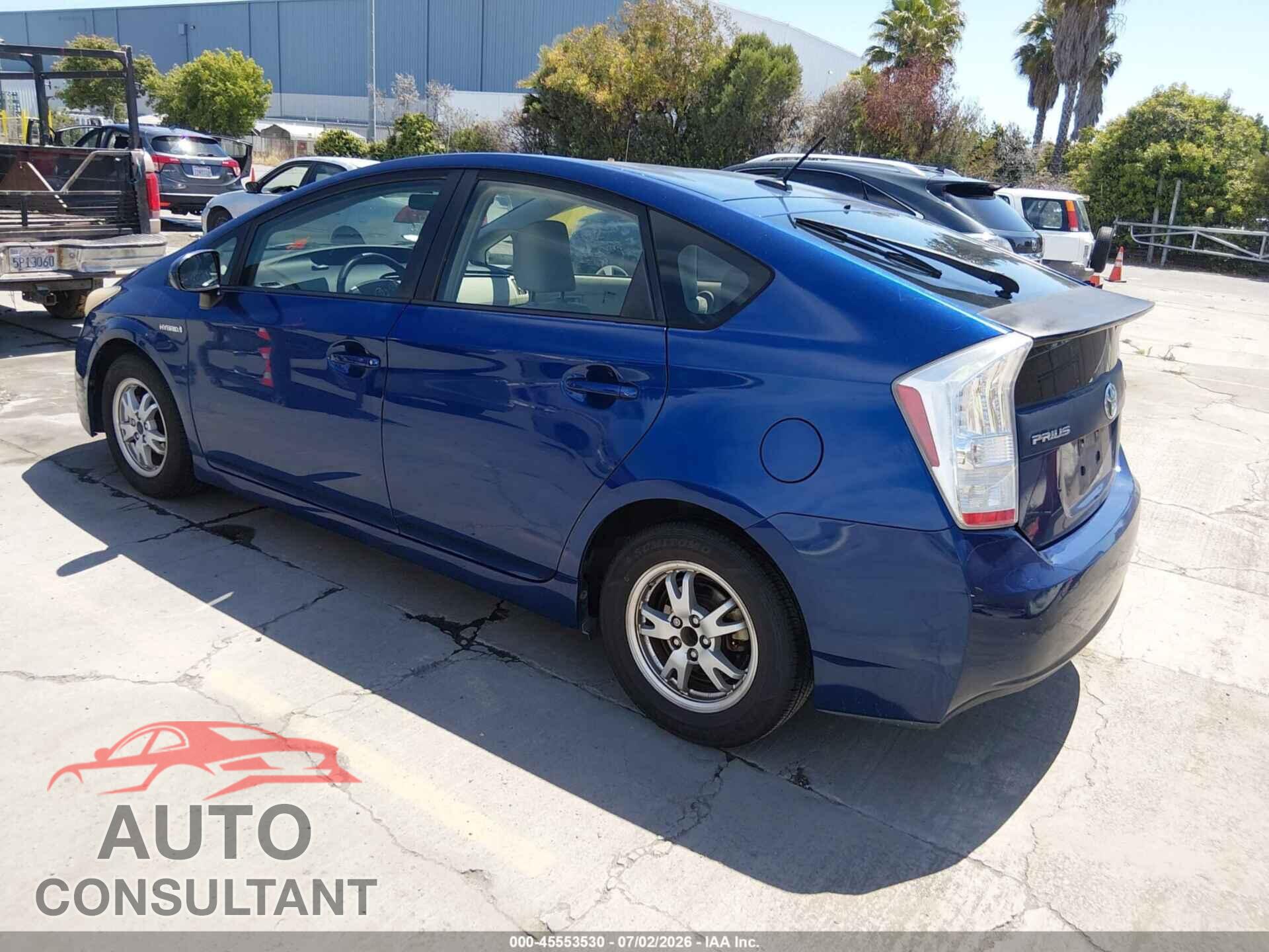 TOYOTA PRIUS 2010 - JTDKN3DU6A0029657
