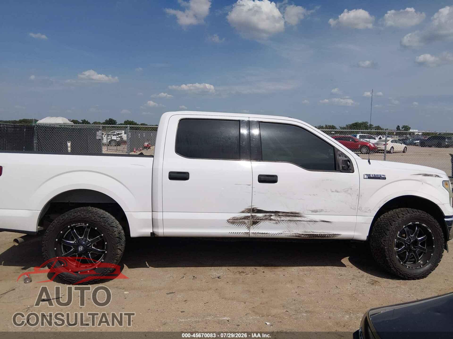 FORD F-150 2017 - 1FTEW1CF2HFA34993