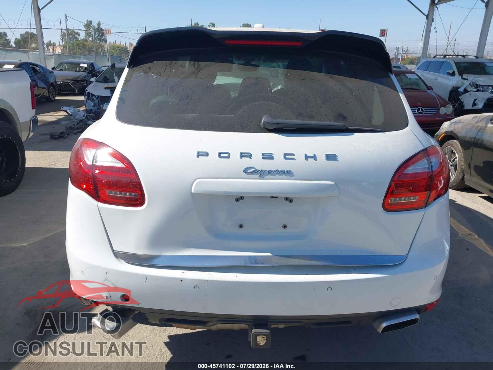 PORSCHE CAYENNE 2013 - WP1AF2A26DLA41508