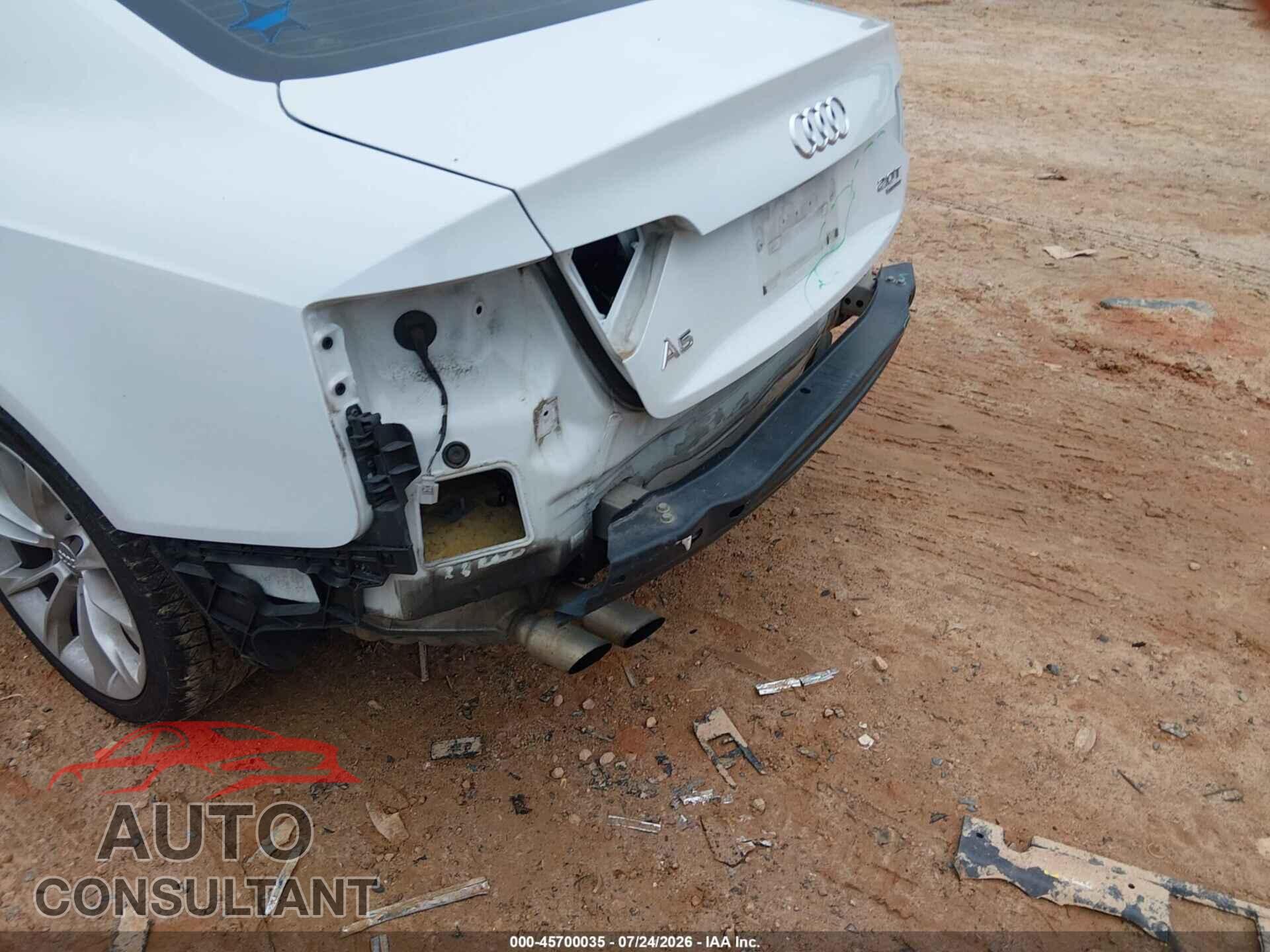 AUDI A5 2013 - WAUCFAFR5DA070176