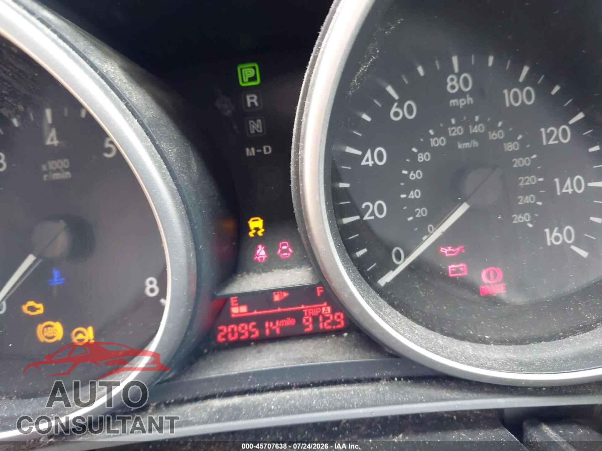 MAZDA MAZDA5 2012 - JM1CW2BL5C0120749