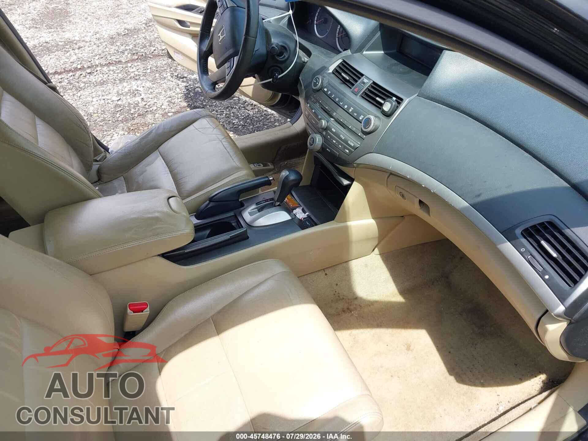 HONDA ACCORD 2012 - 1HGCP2F69CA208345