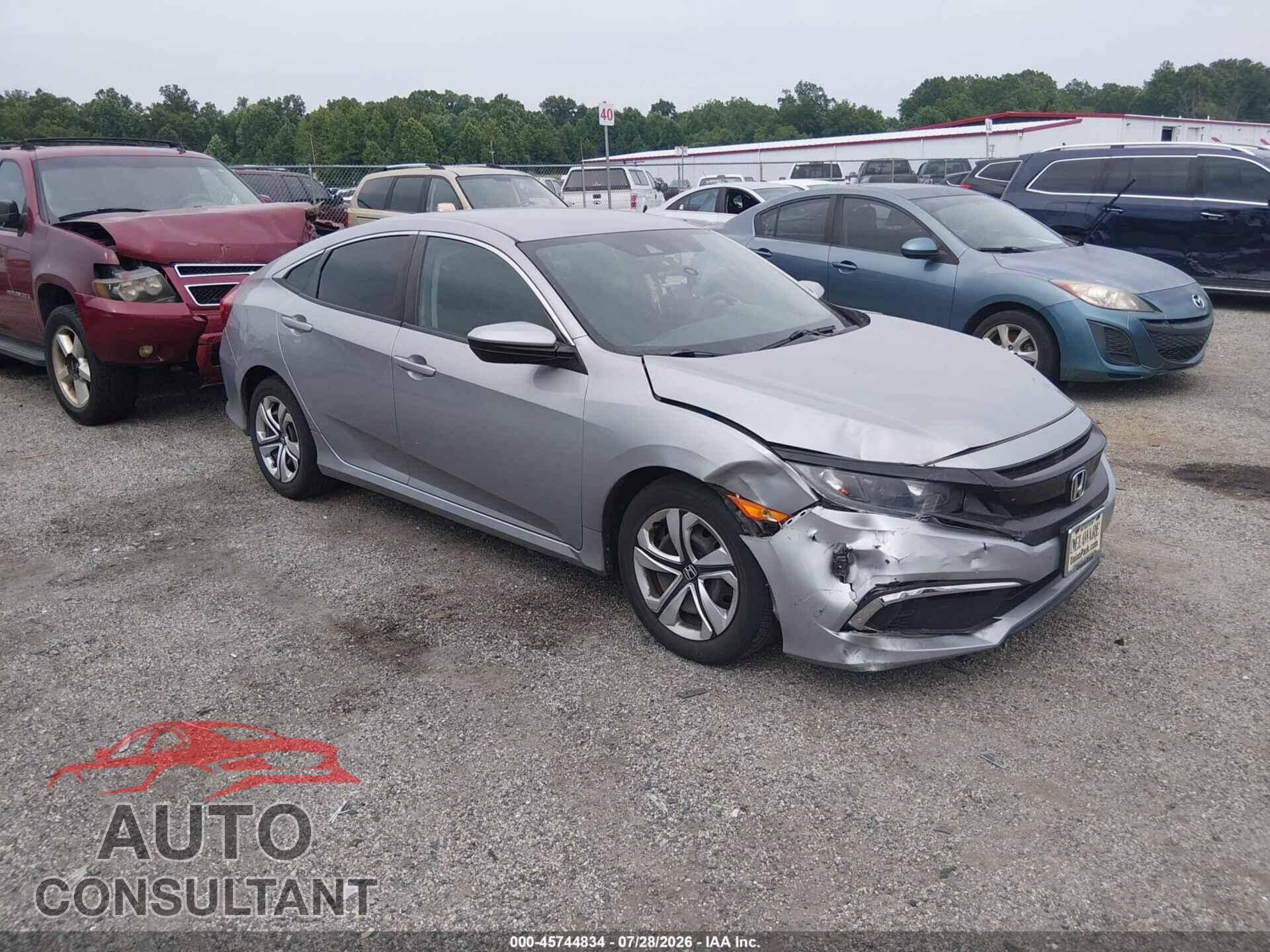 HONDA CIVIC 2019 - 2HGFC2F65KH591984