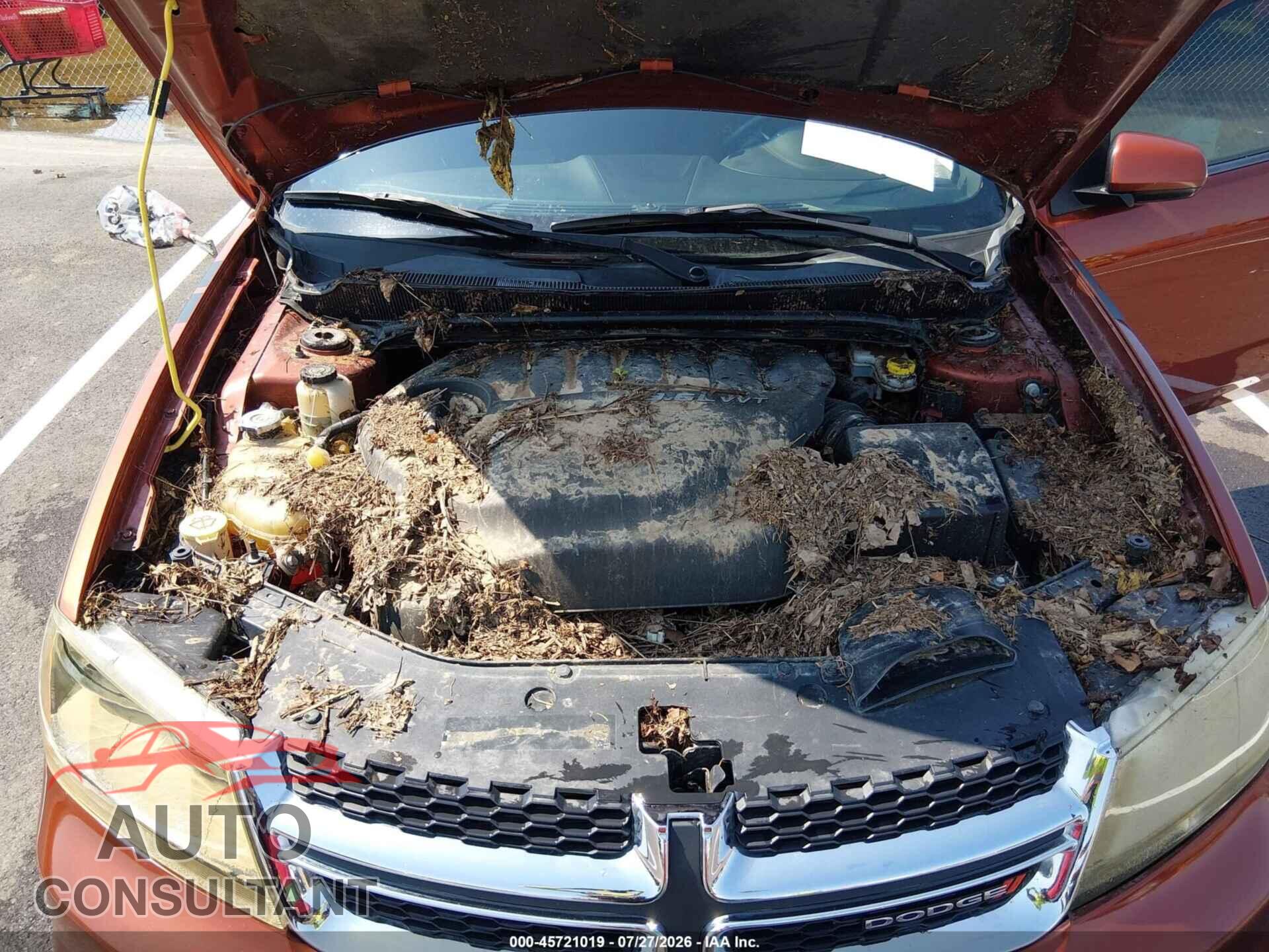 DODGE AVENGER 2012 - 1C3CDZEG0CN207365