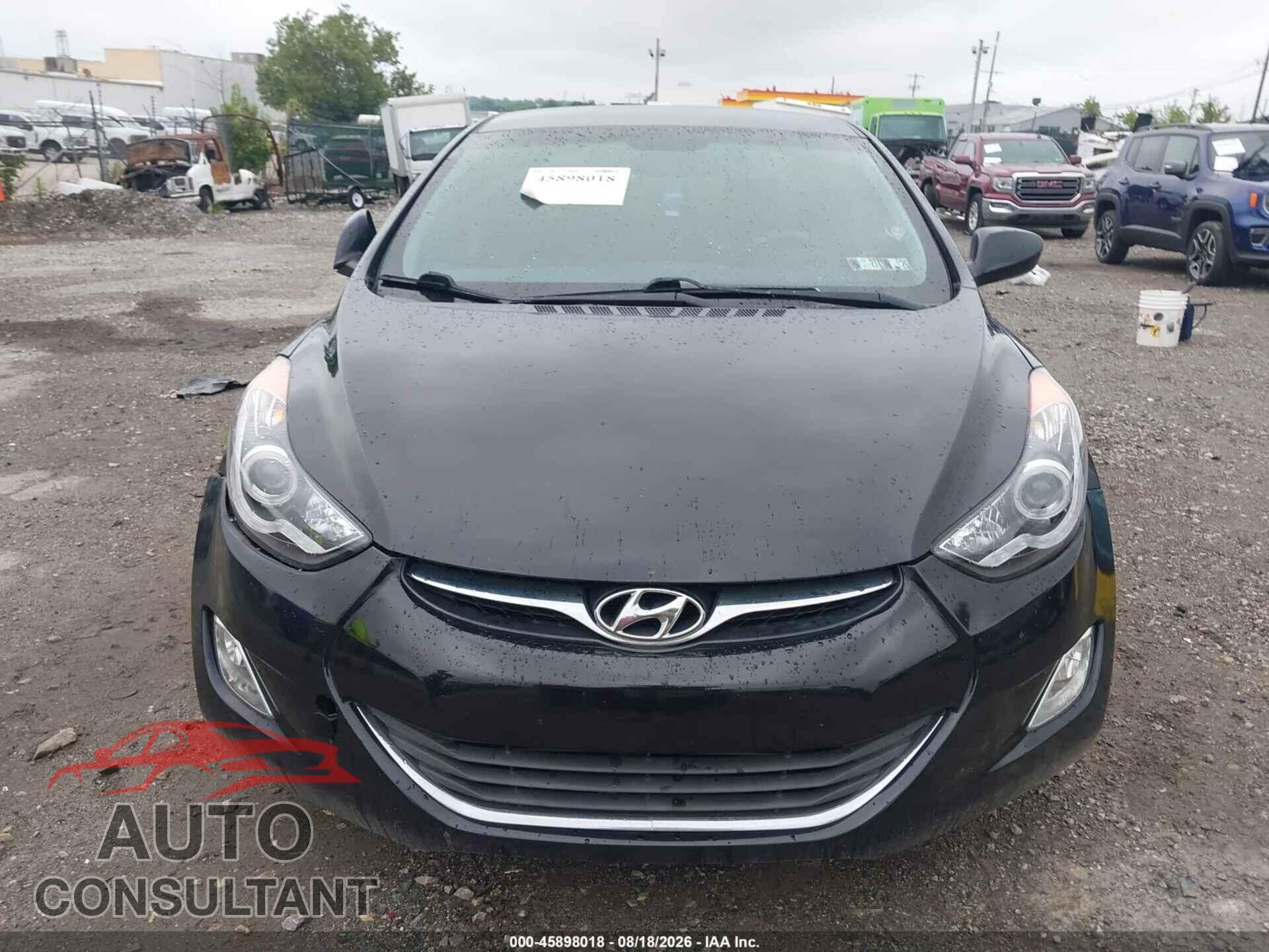 HYUNDAI ELANTRA 2013 - 5NPDH4AE3DH357113