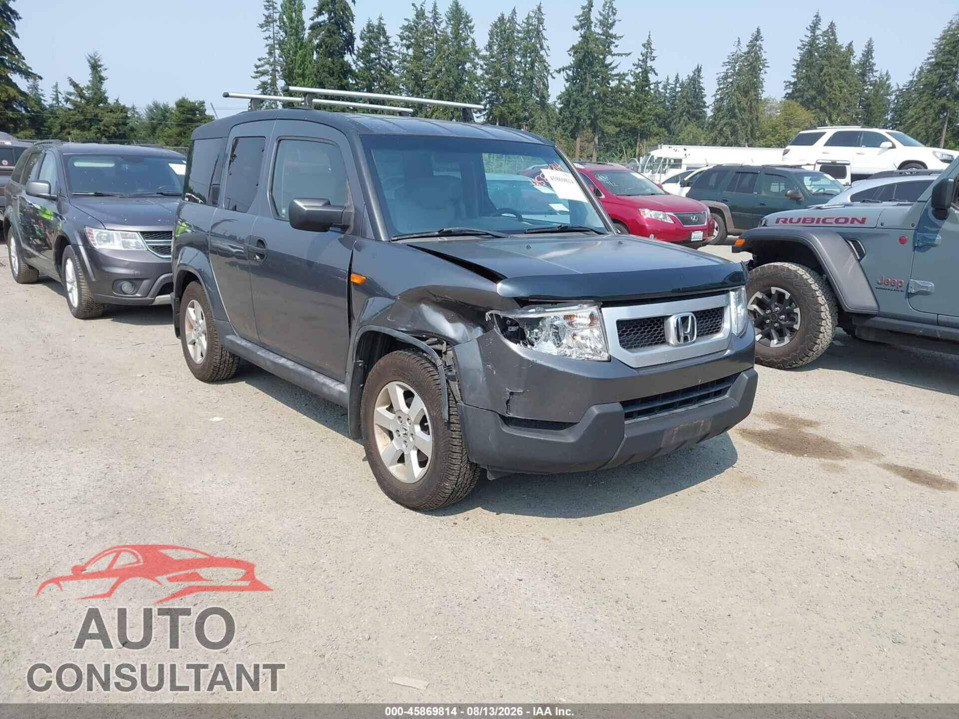 HONDA ELEMENT 2010 - 5J6YH2H77AL001245
