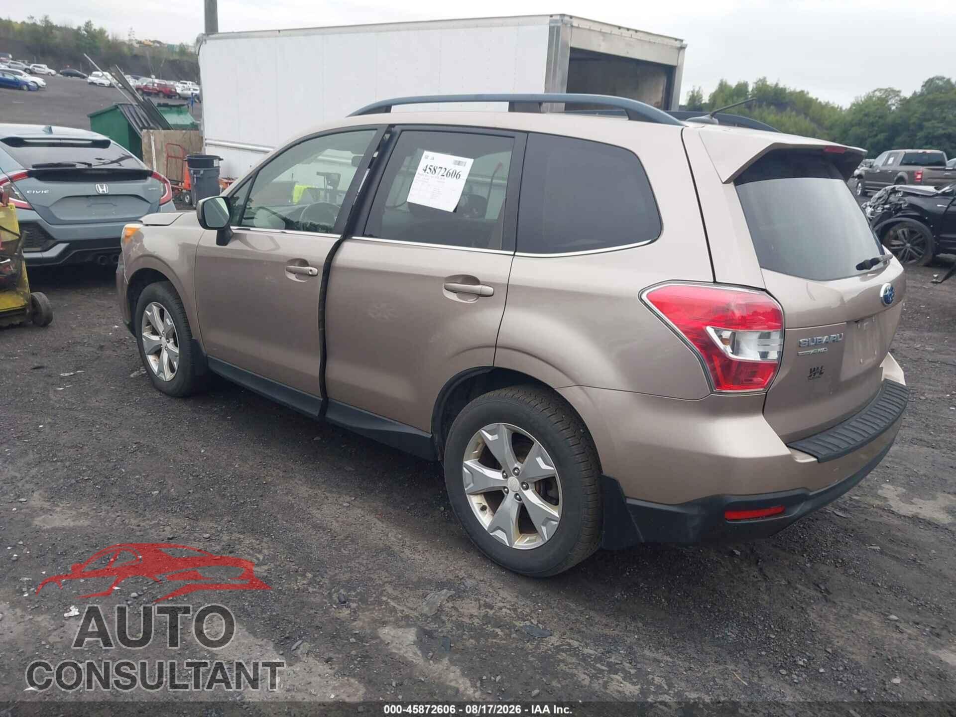 SUBARU FORESTER 2015 - JF2SJARC5FH800099