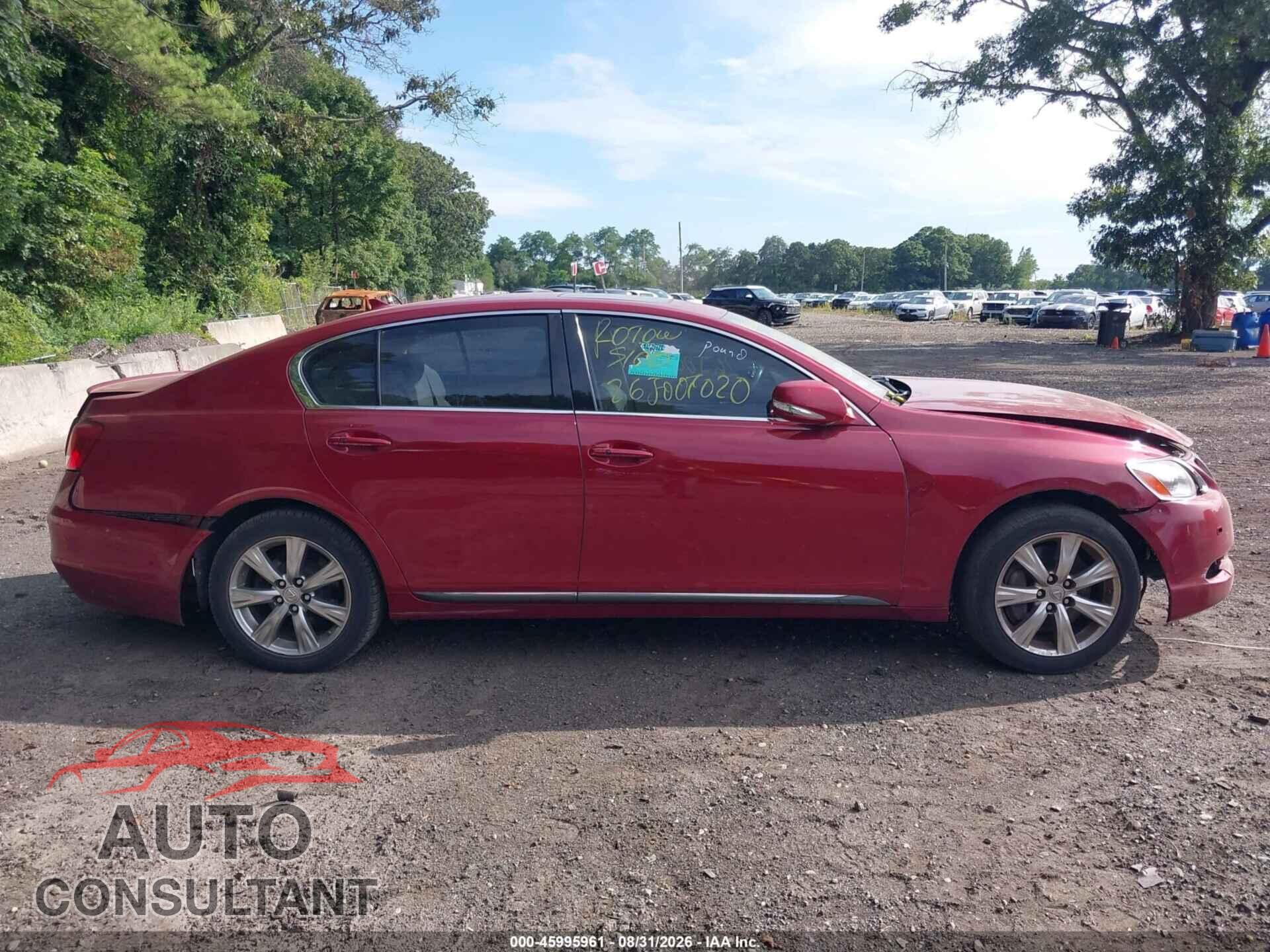 LEXUS GS 350 2011 - JTHCE1KS8B0028441