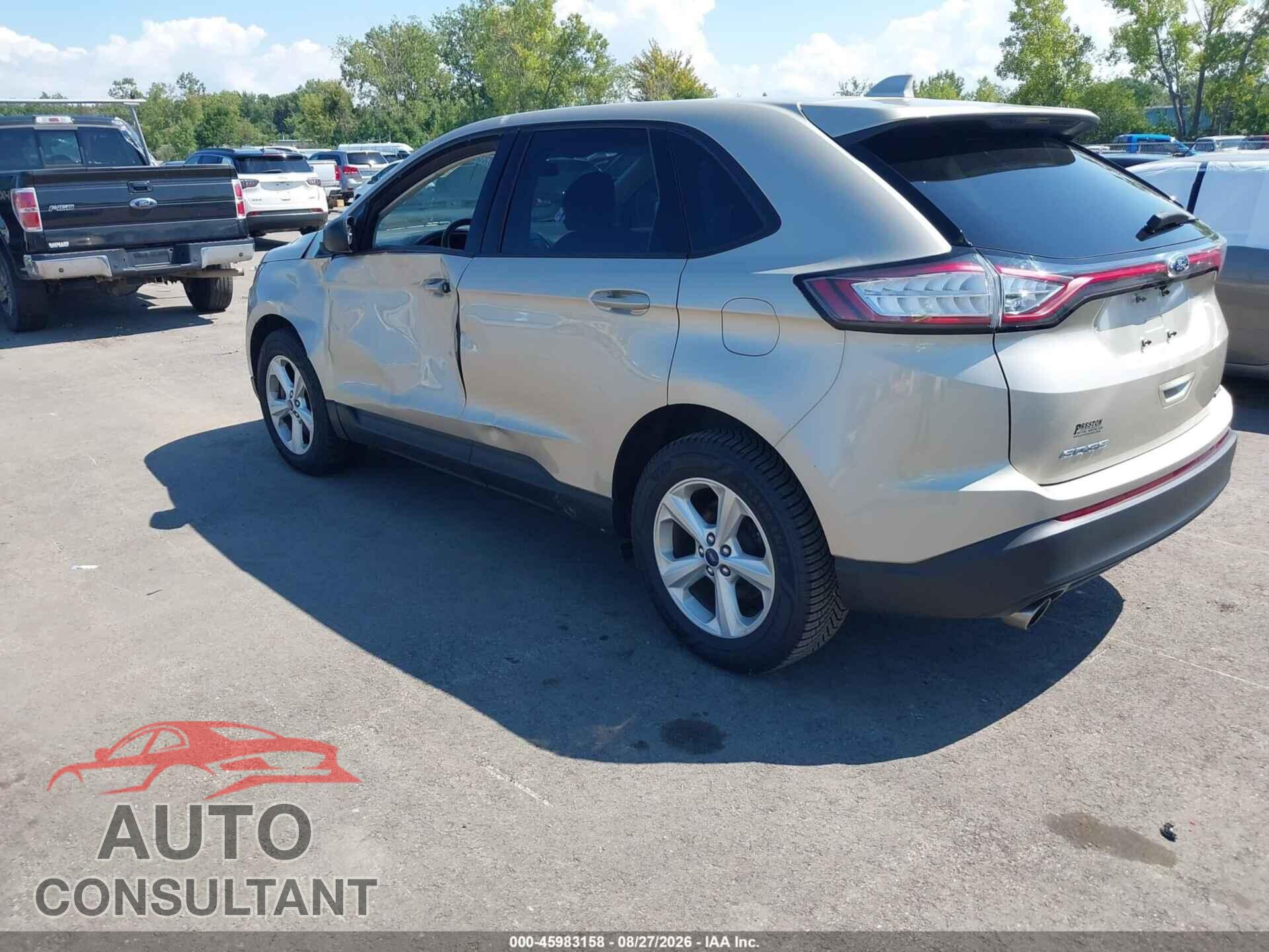 FORD EDGE 2017 - 2FMPK4G94HBB72722