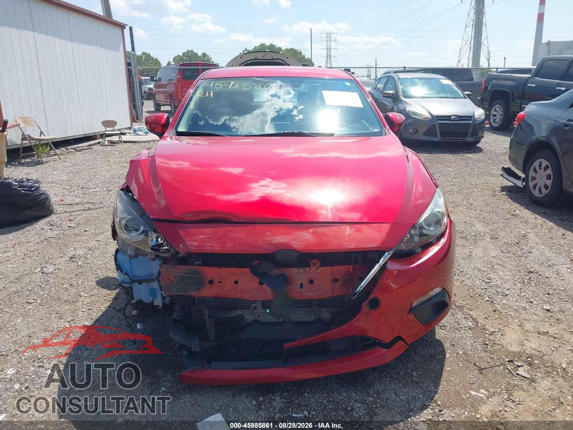 MAZDA MAZDA3 2014 - JM1BM1V75E1111718