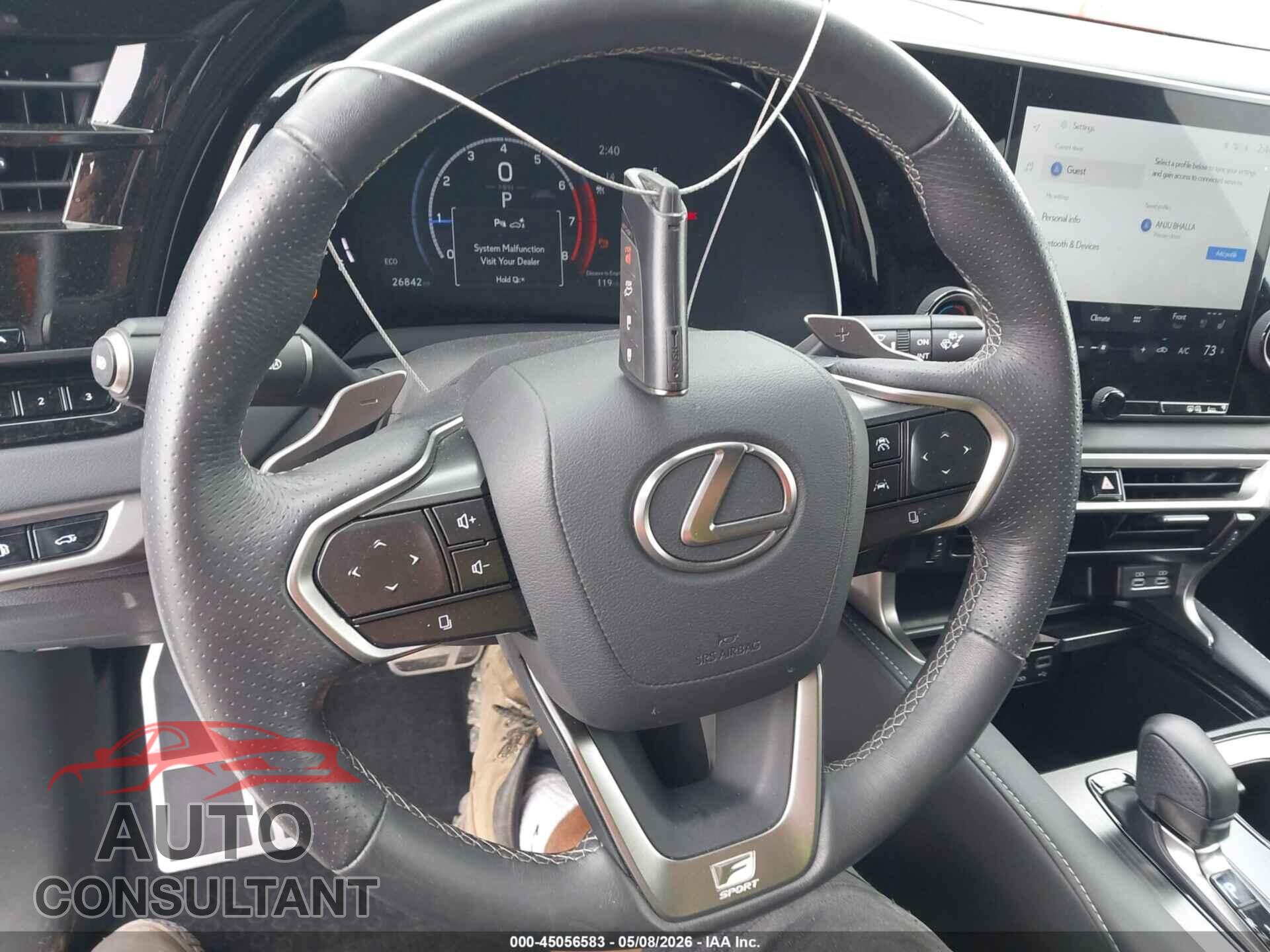 LEXUS RX 350 2023 - 2T2BAMCA0PC028894