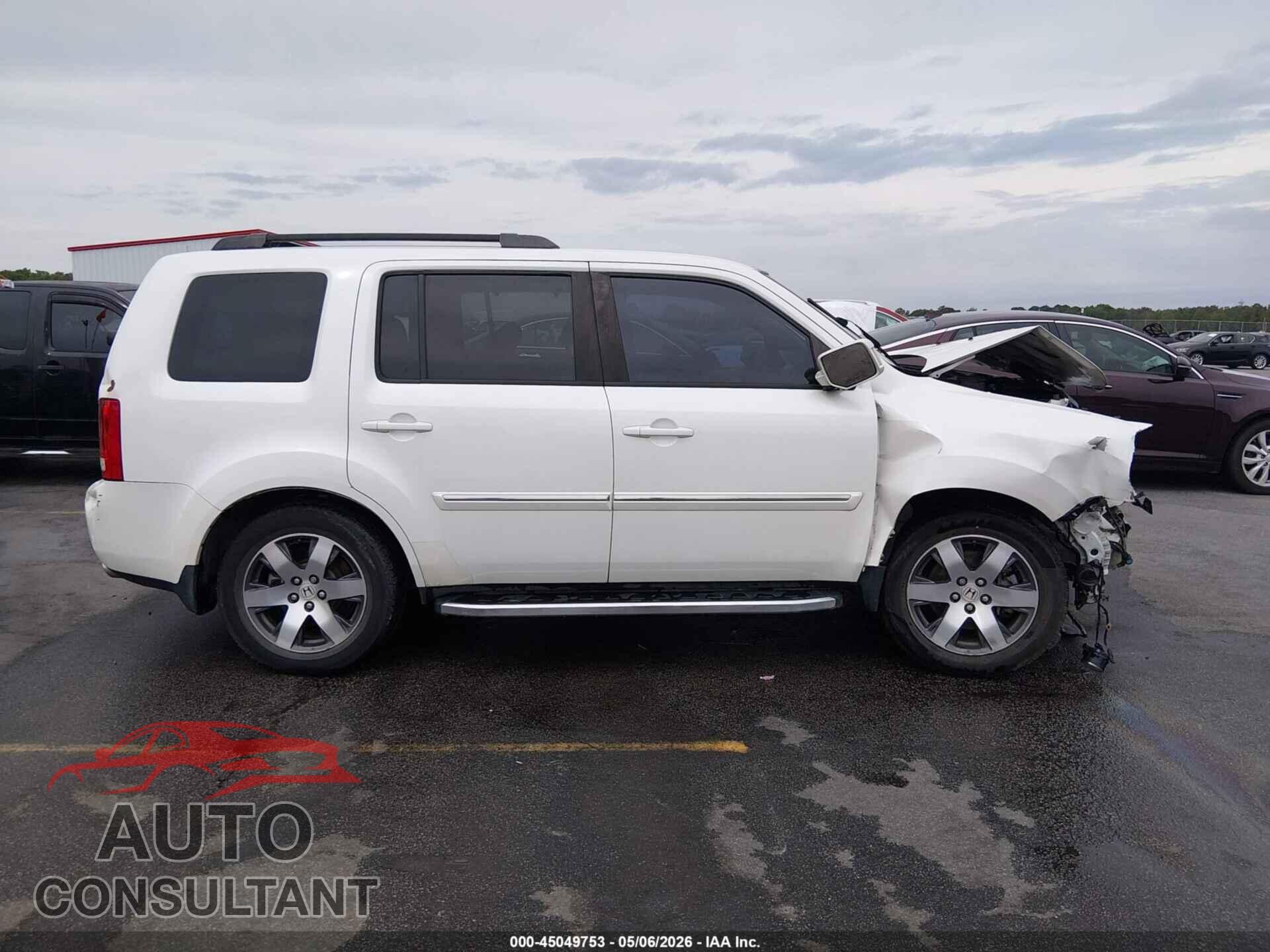 HONDA PILOT 2012 - 5FNYF3H92CB012730