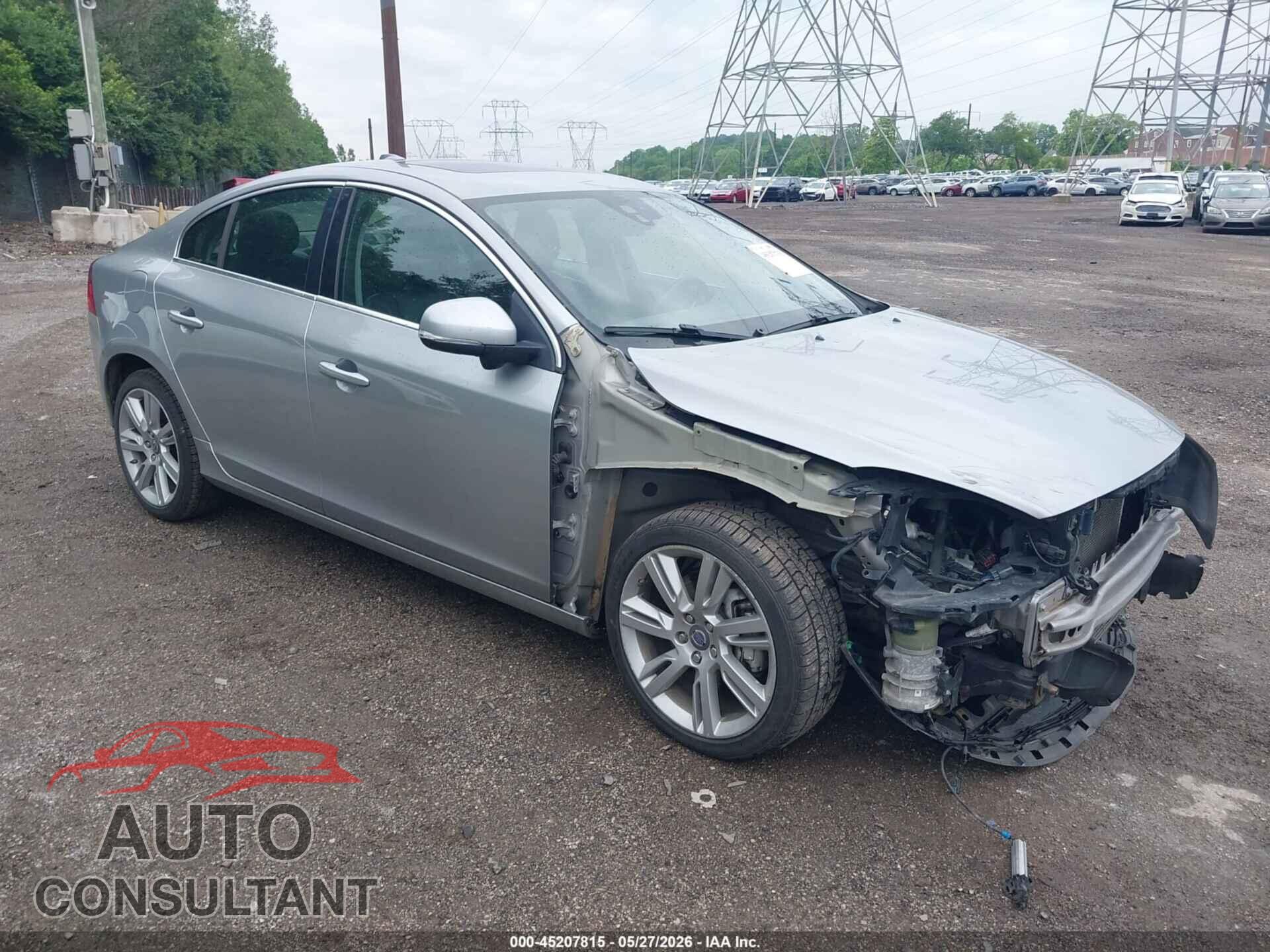 VOLVO S60 2012 - YV1902FH6C2117648
