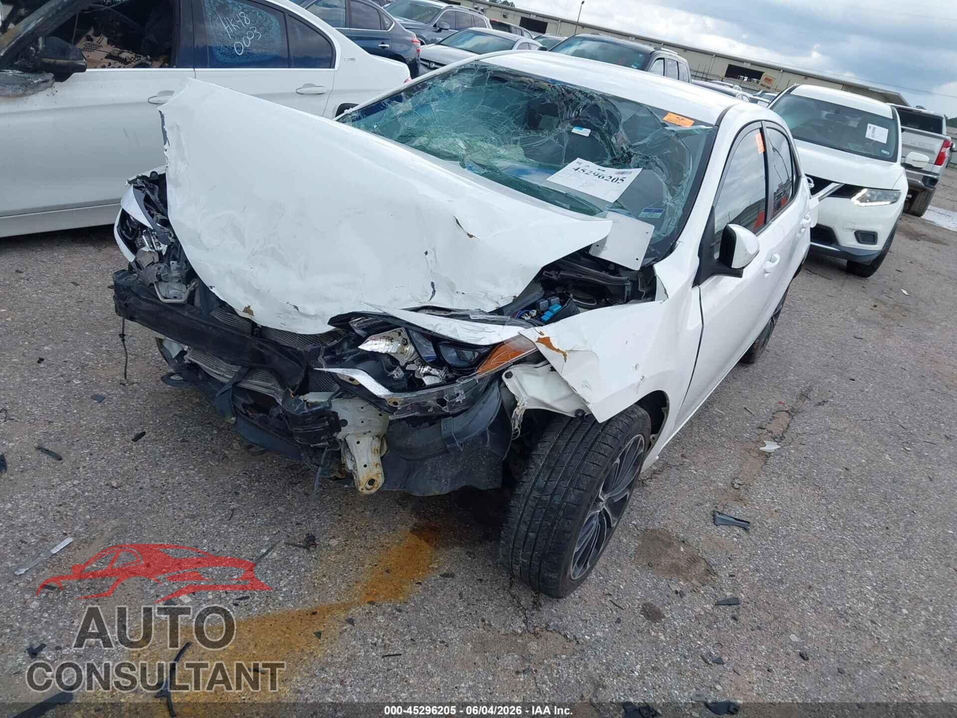 TOYOTA COROLLA 2016 - 5YFBURHE1GP489946