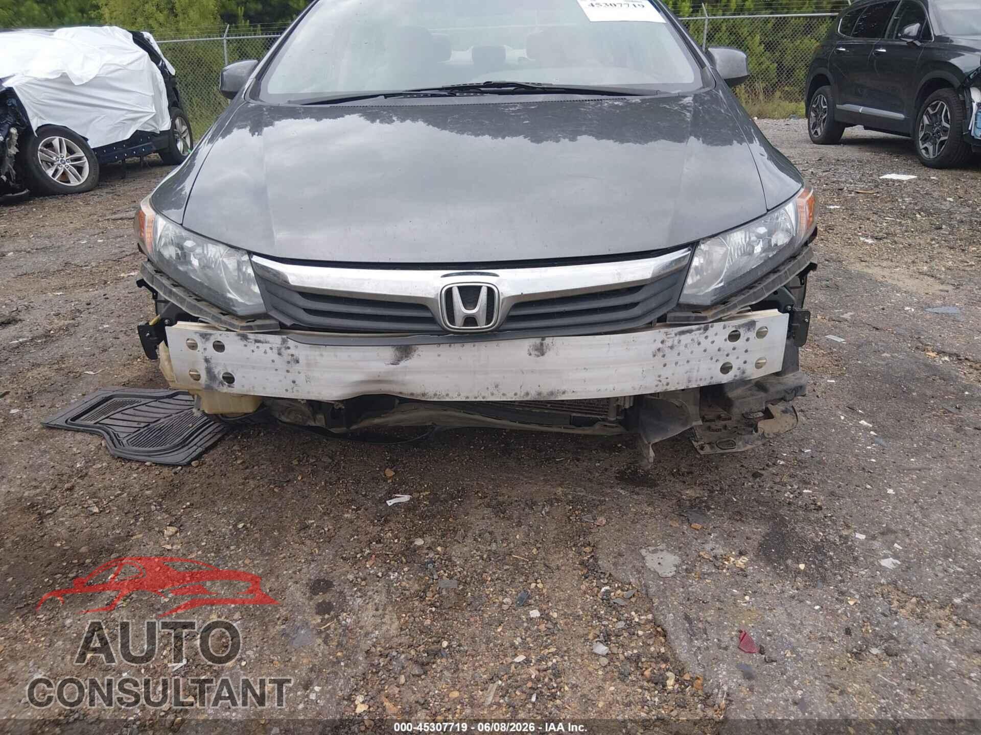 HONDA CIVIC 2012 - 2HGFB2F53CH333572